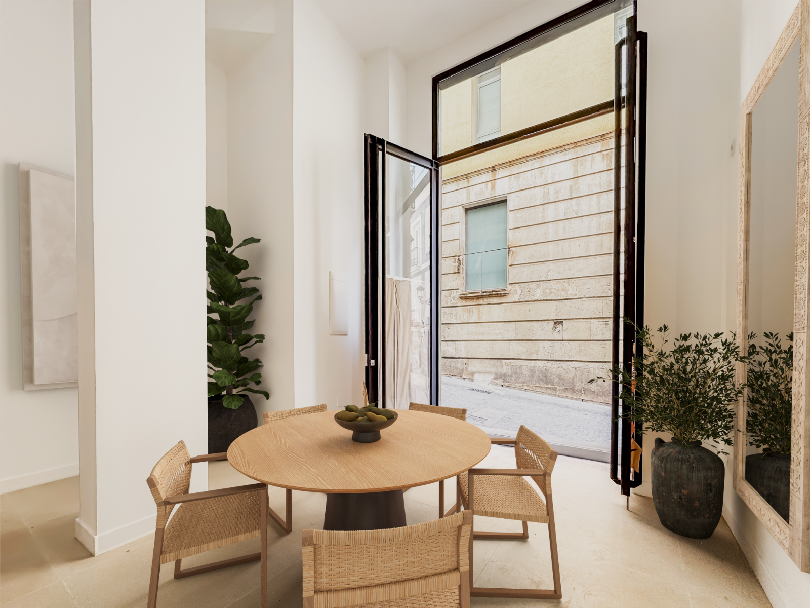 Dining area in apartment for sale in Alicante