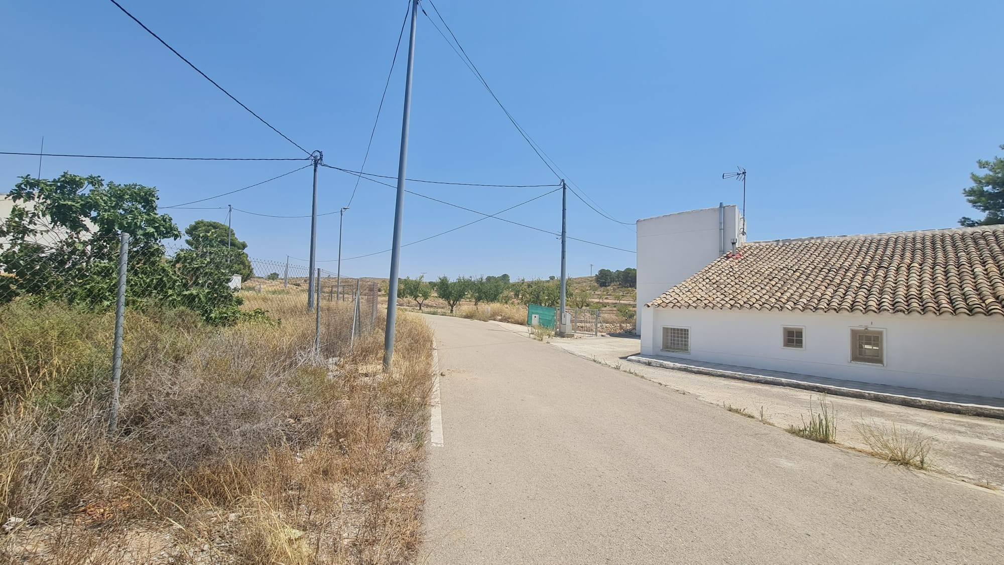 Terrace in land for sale in Canada del Trigo
