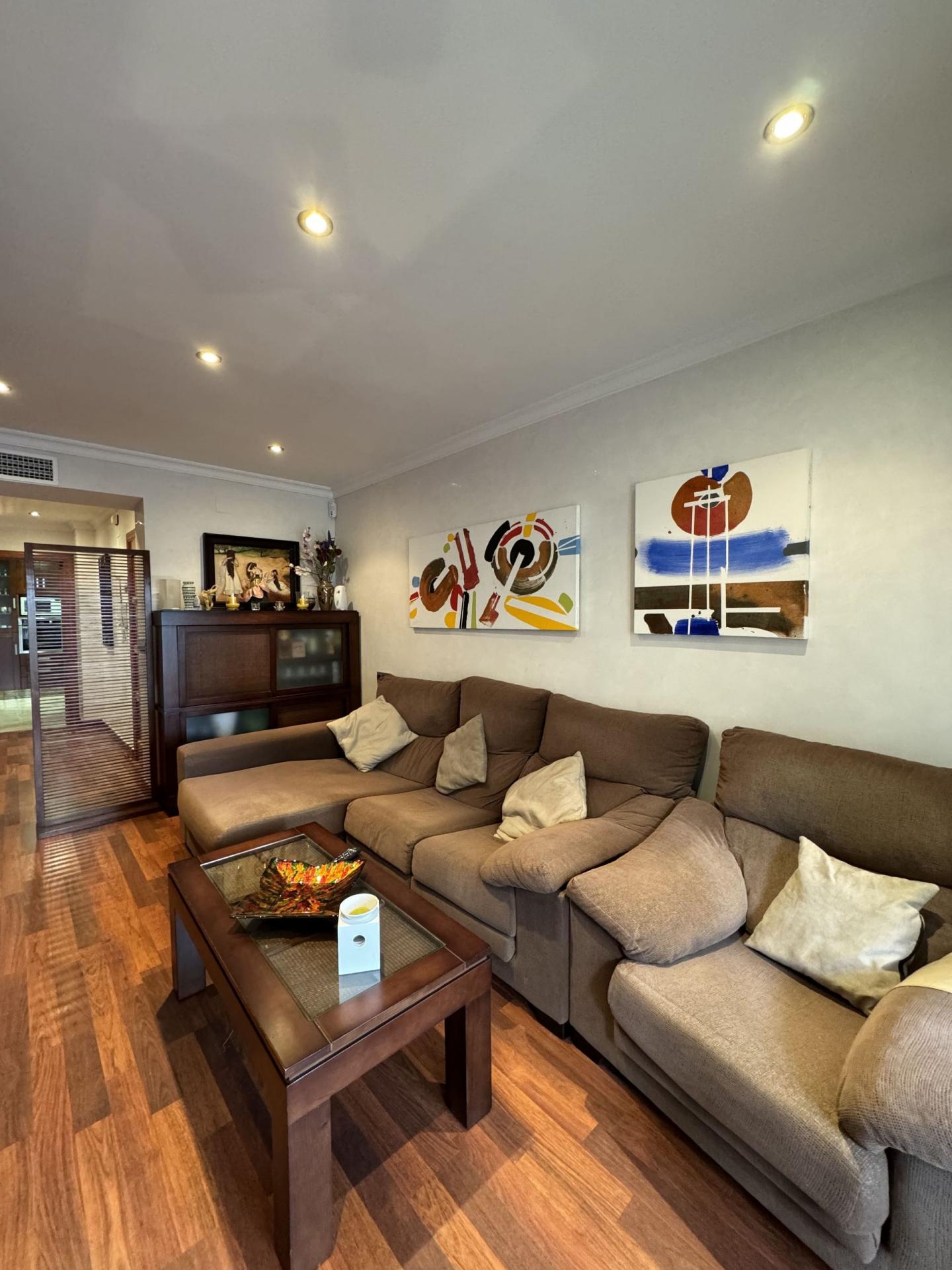 Garden in apartment for sale in Torrevieja