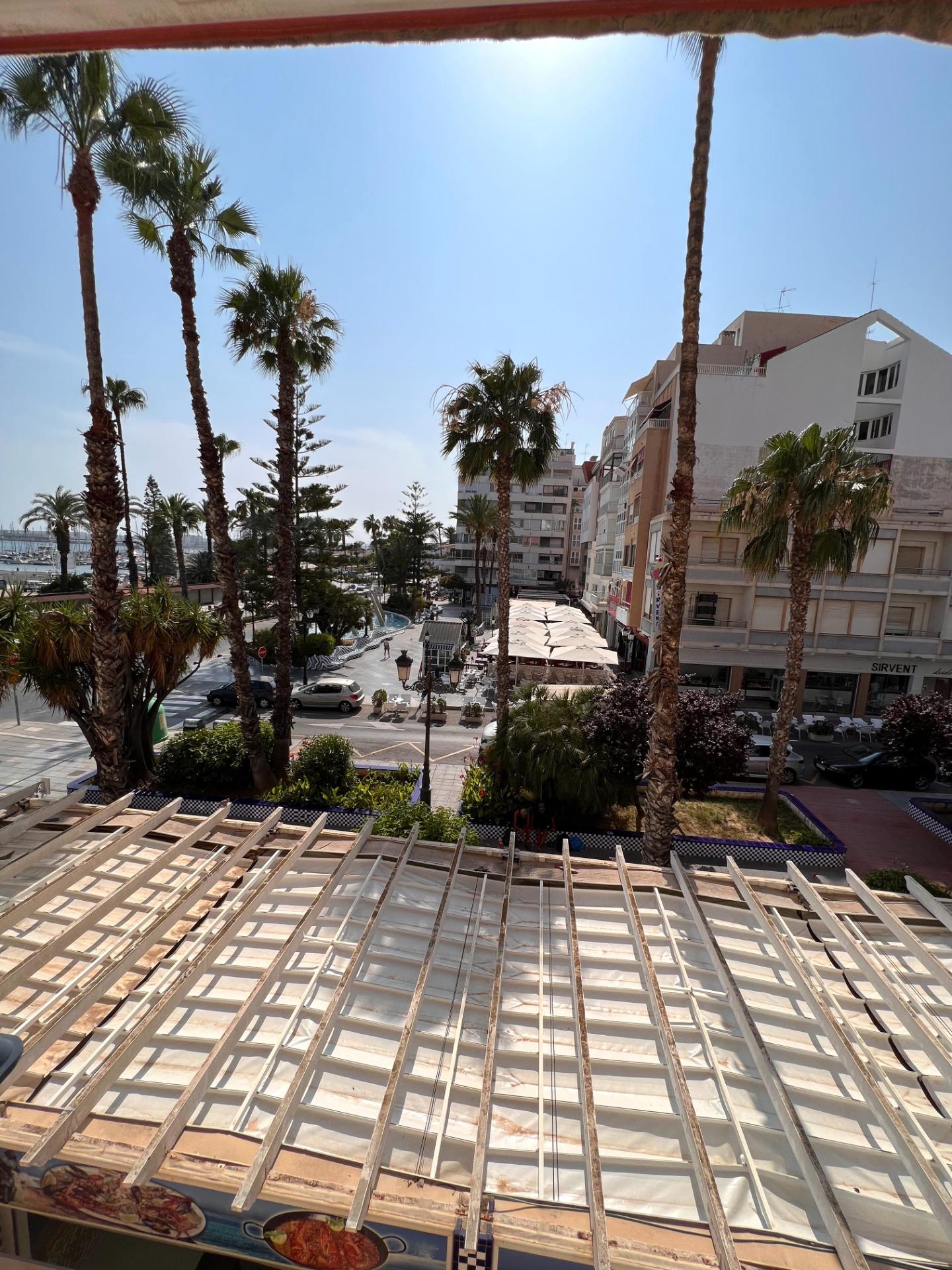 Living room in duplex for sale in Torrevieja