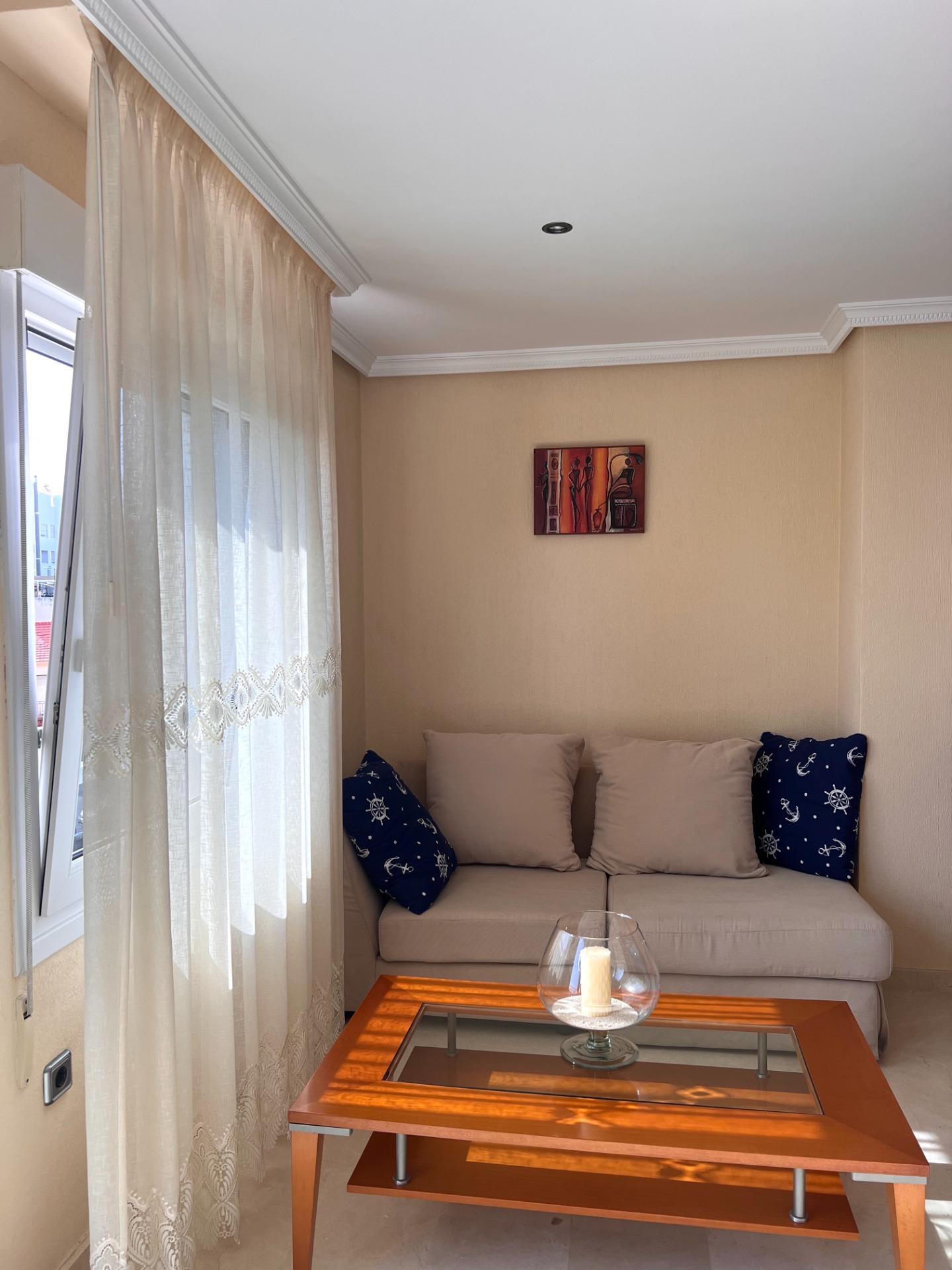 Dining area in duplex for sale in Torrevieja