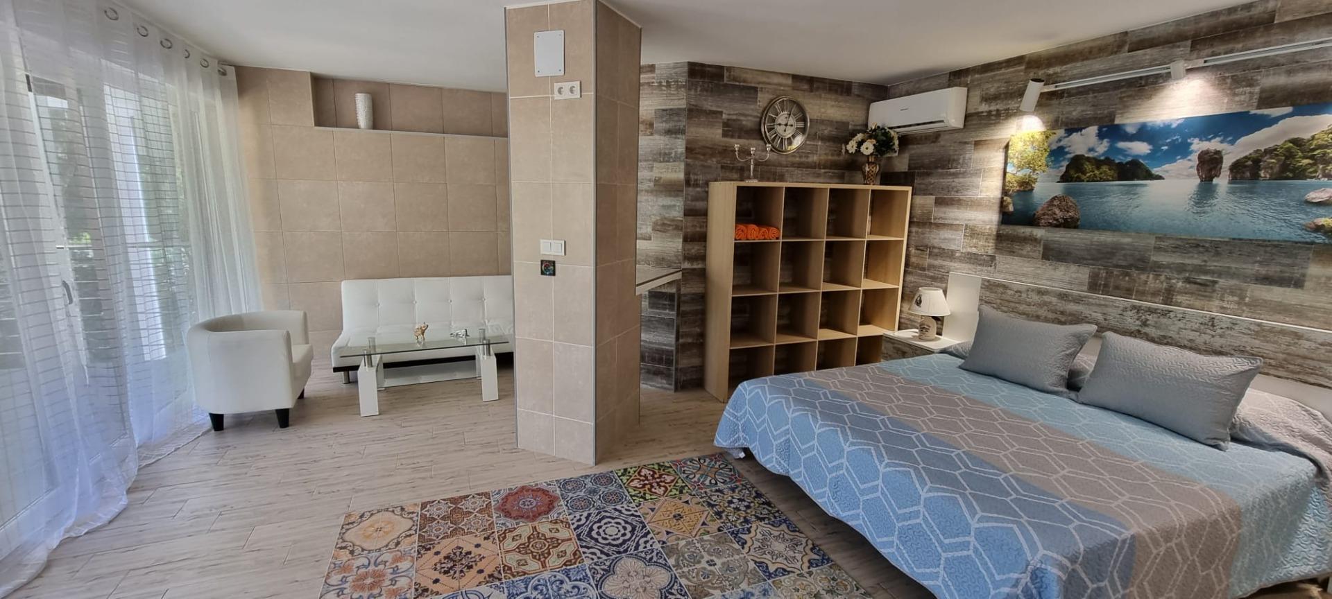 Living room in villa for sale in Altea