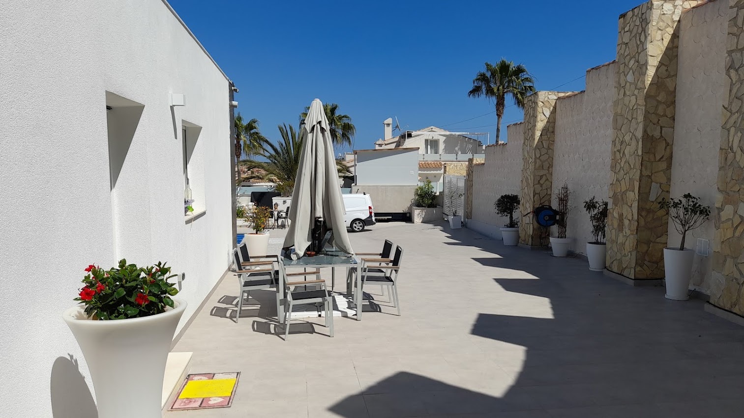 Bathroom in villa for sale in Rojales