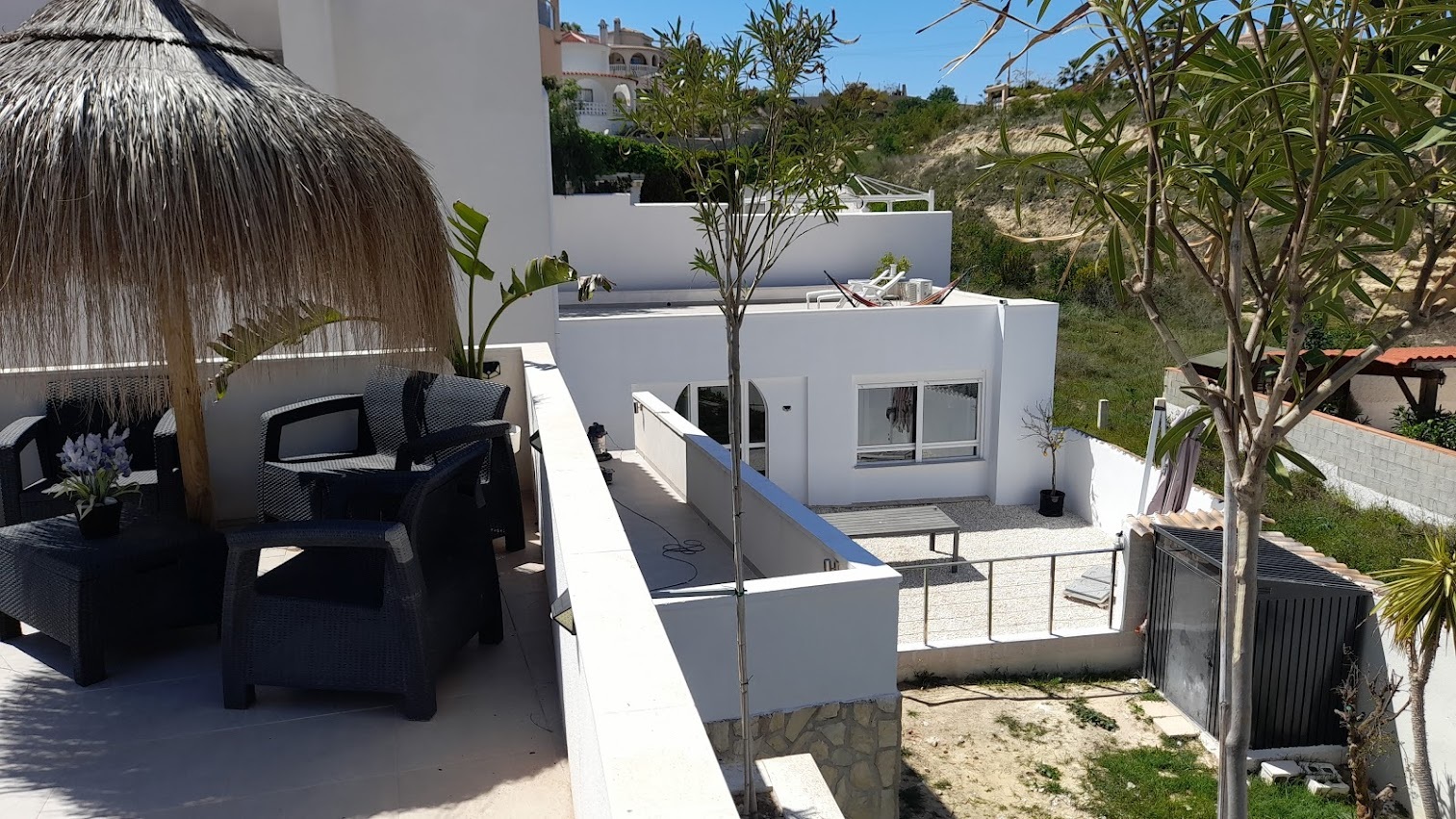 Terrace in villa for sale in Rojales