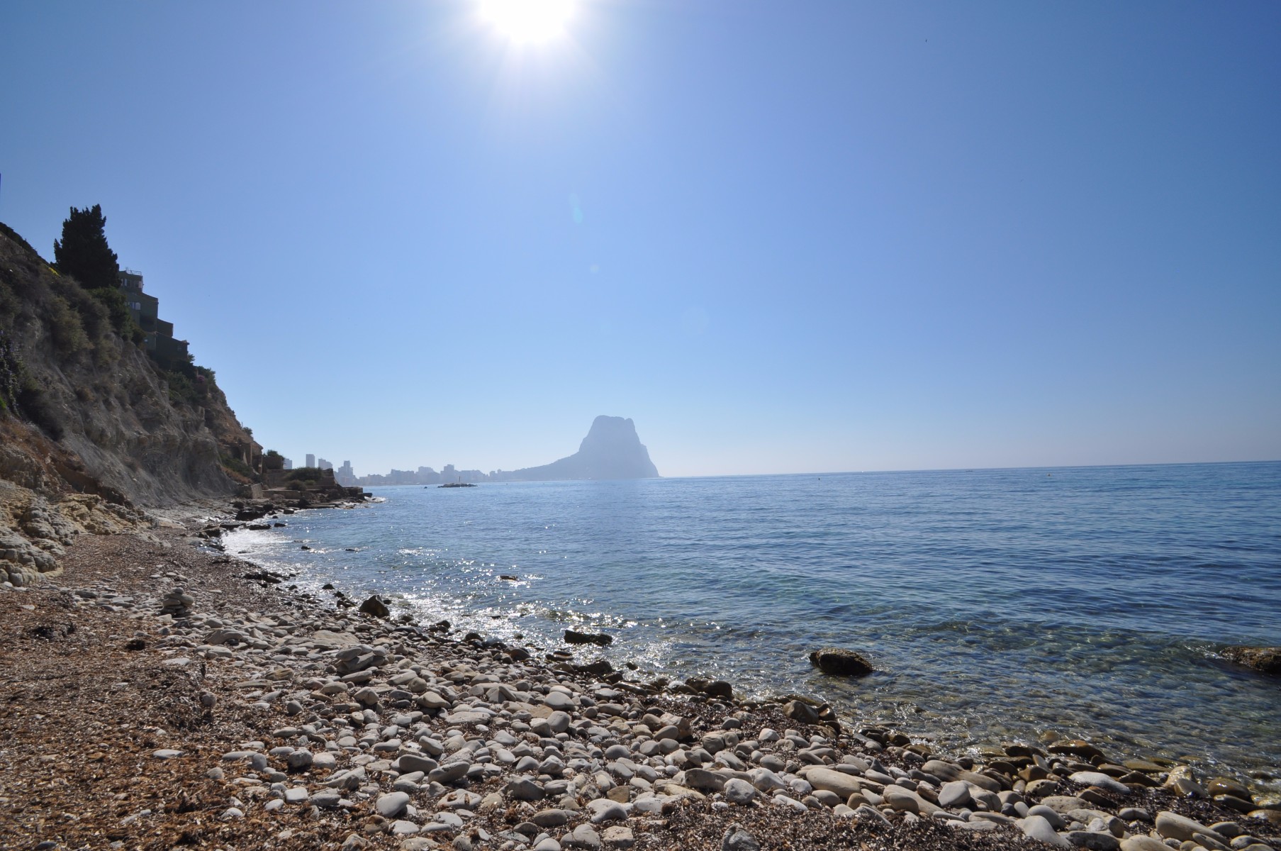 Exterior view in commercial for sale in Calpe