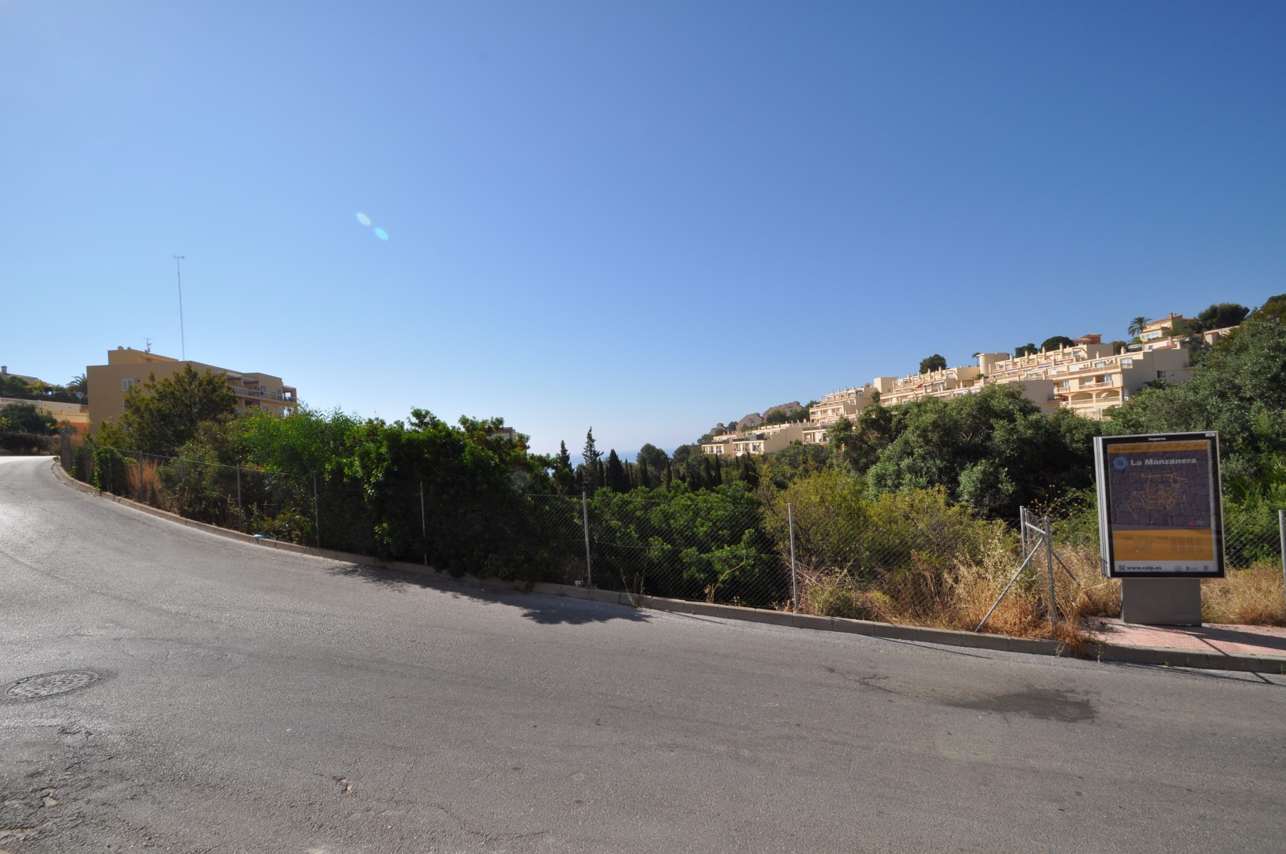 Garden in commercial for sale in Calpe