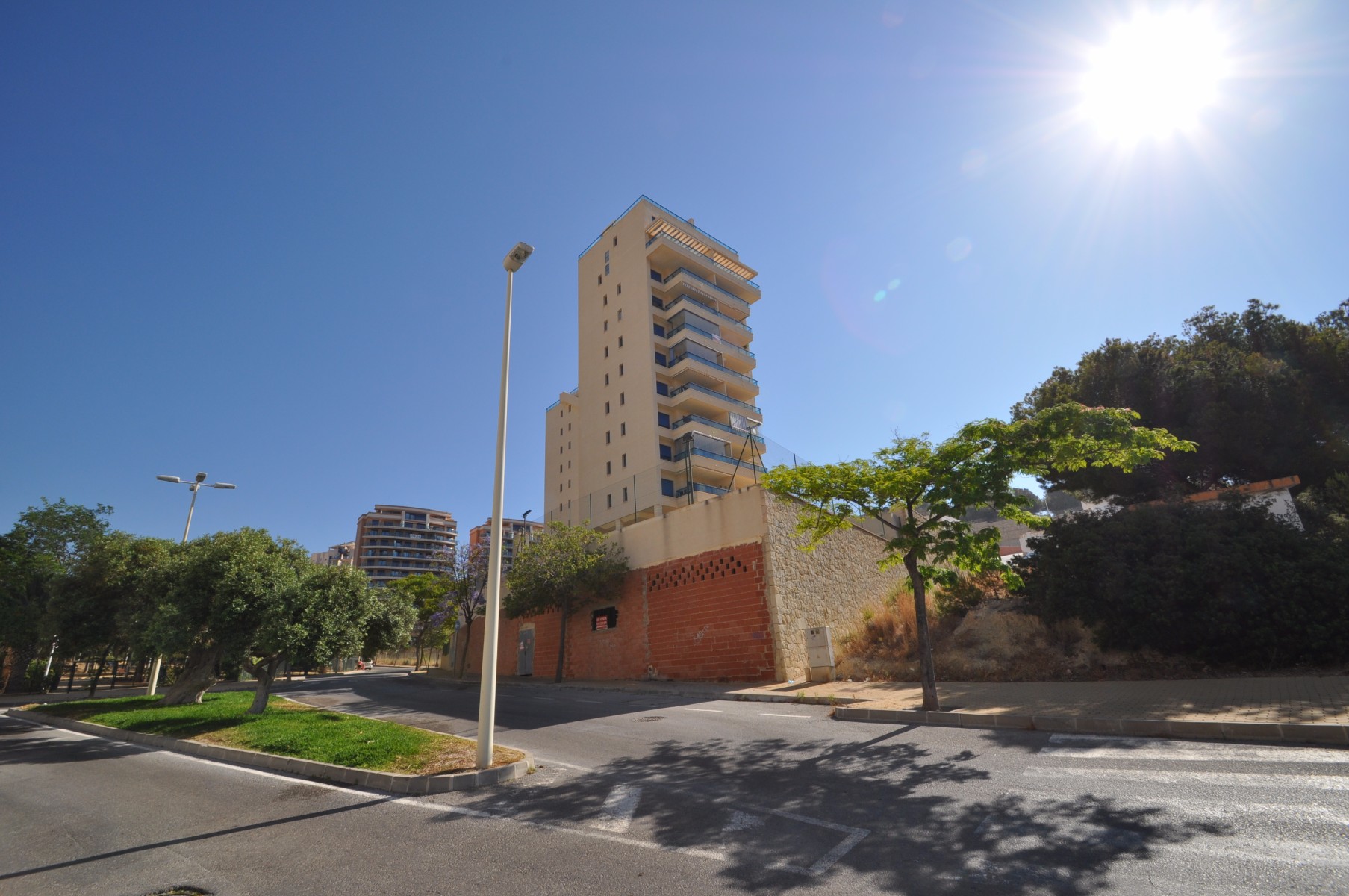 Garden in commercial for sale in Calpe