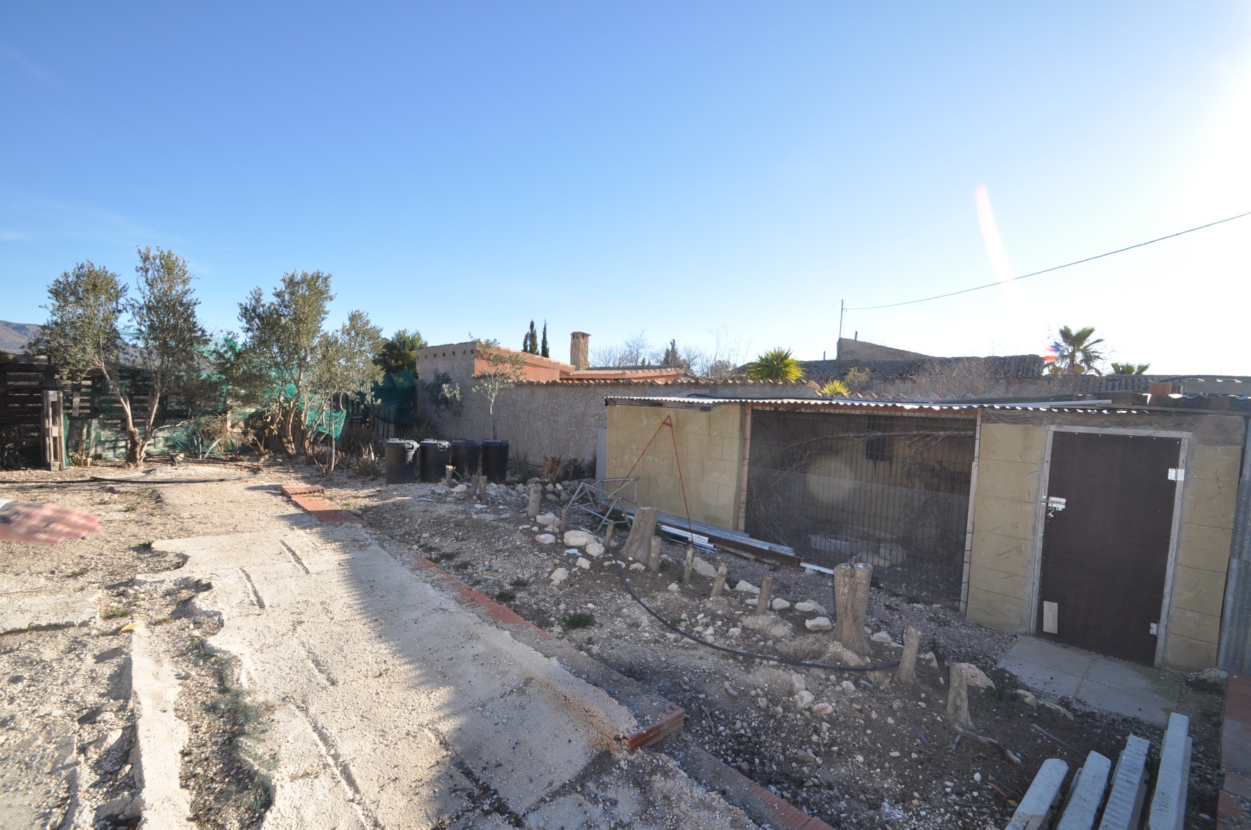 Dining area in land for sale in Pinoso