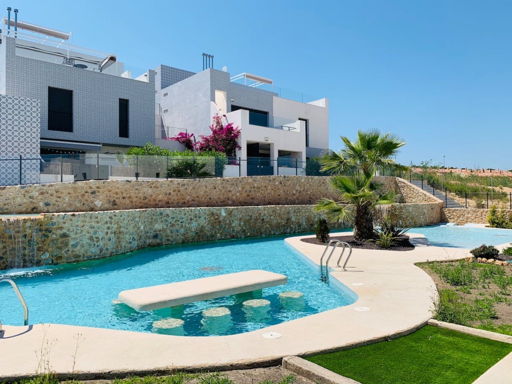 Master bedroom in apartment for sale in San Miguel de Salinas