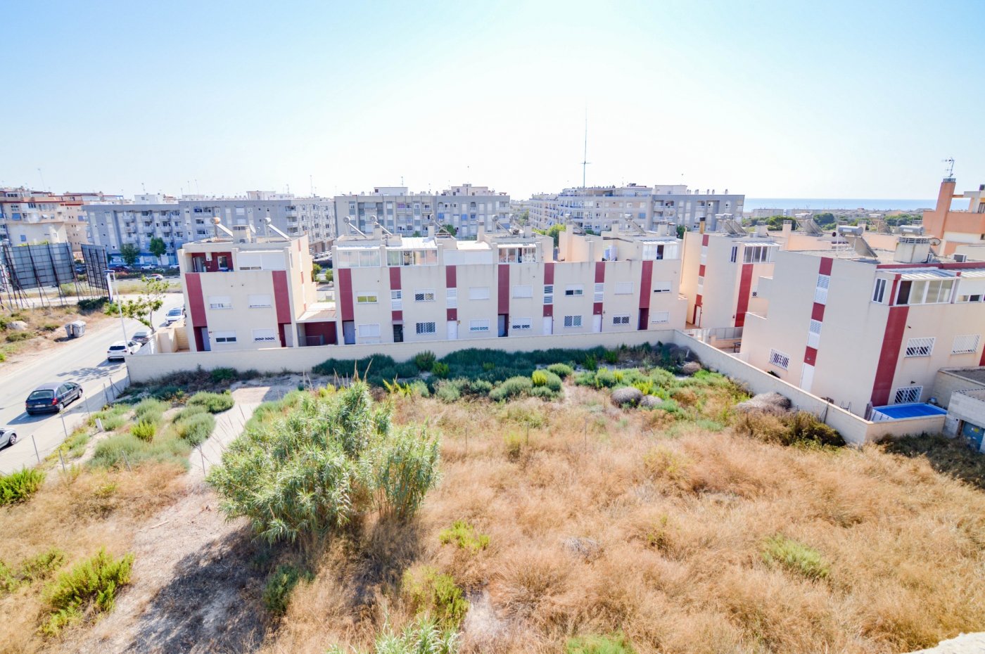 Pool area in land for sale in Guardamar del Segura