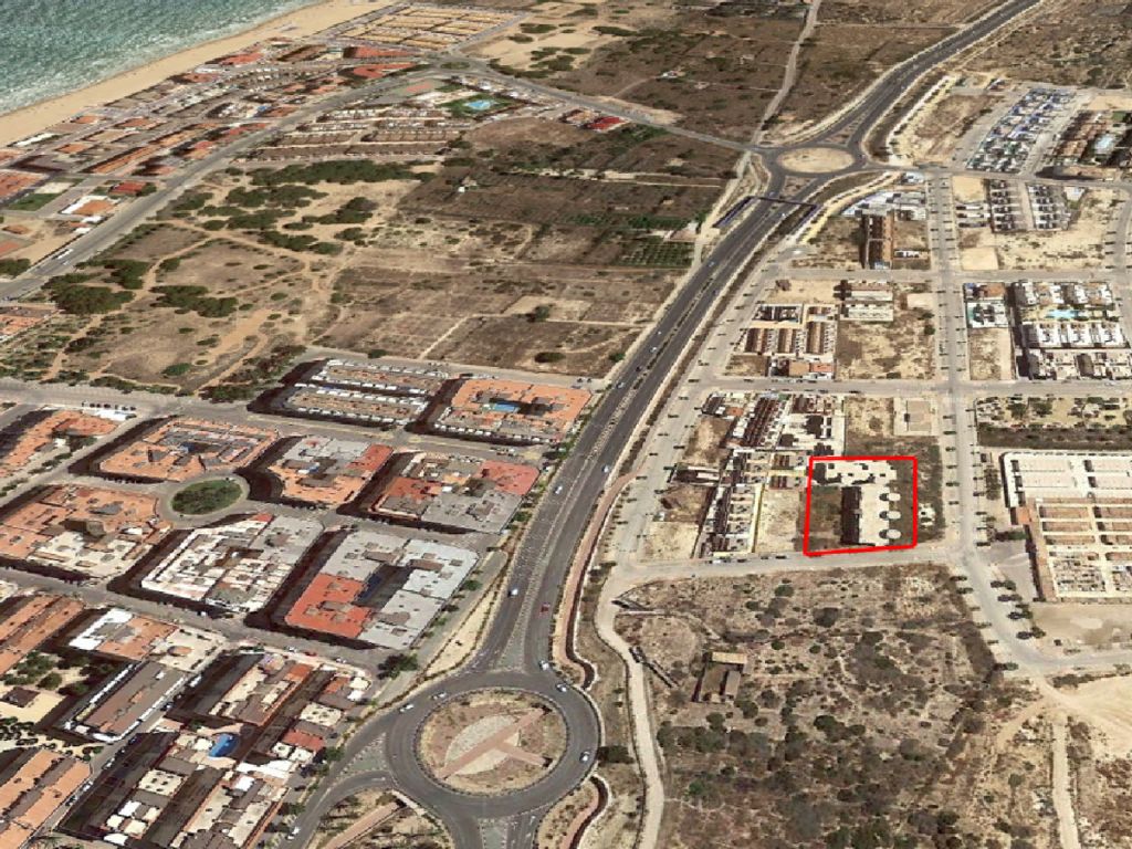 Master bedroom in land for sale in Guardamar del Segura