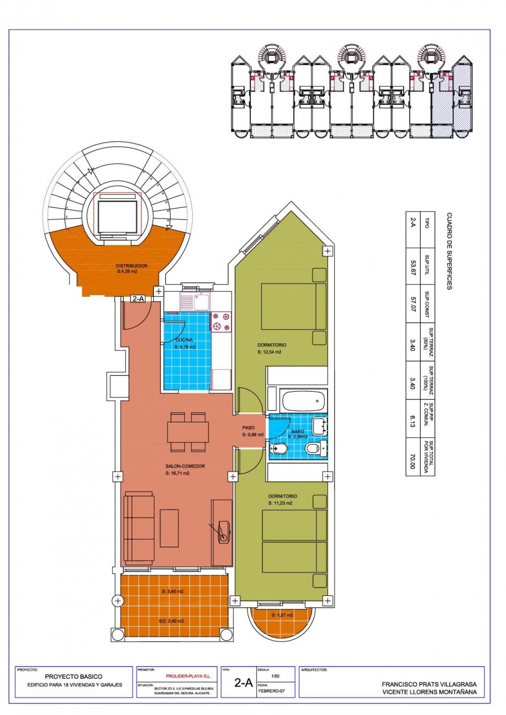 Living room in land for sale in Guardamar del Segura