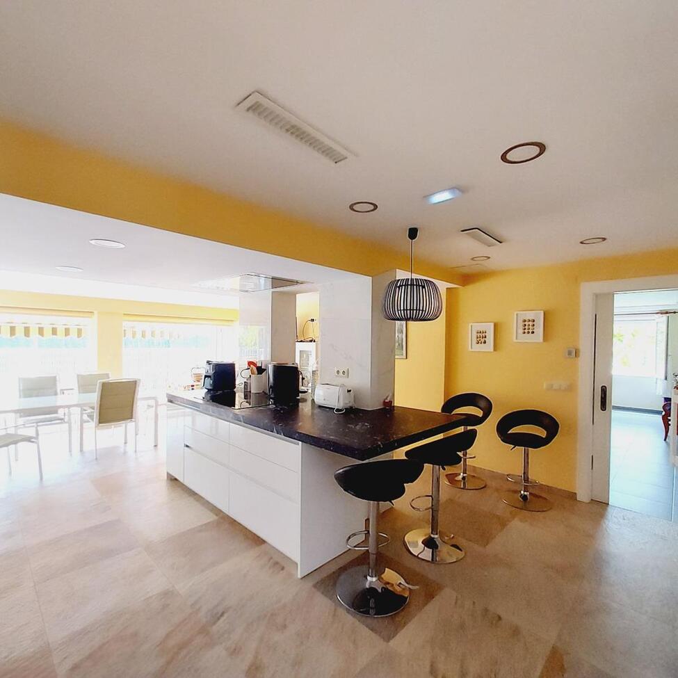 Kitchen in villa for sale in Orihuela Costa
