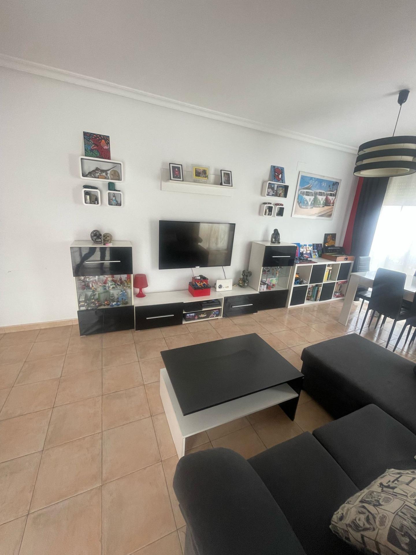Dining area in apartment for sale in Beniel
