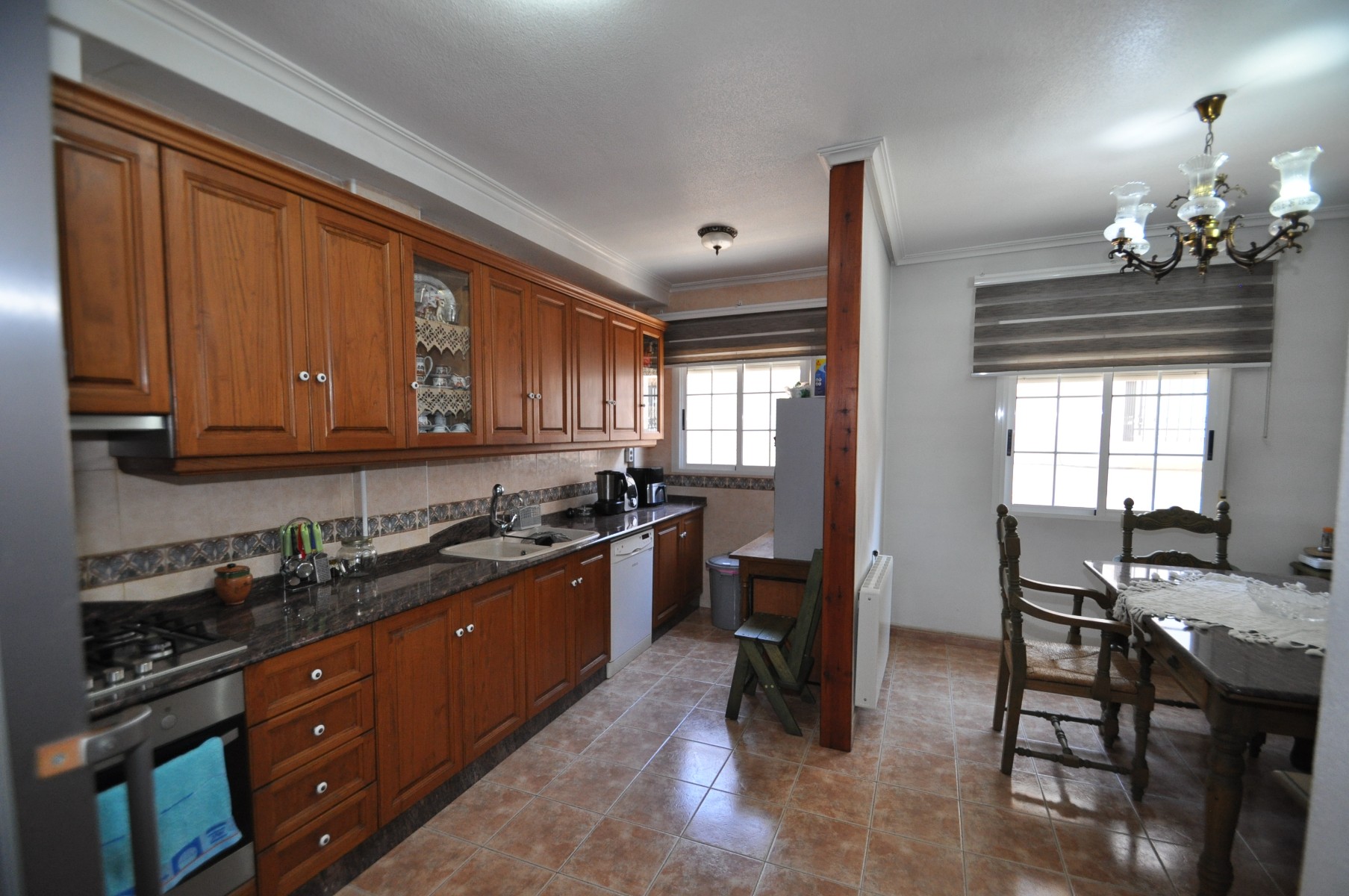 Pool area in terraced for sale in Pinoso
