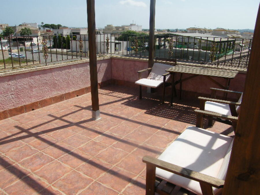 Pool area in terraced for sale in Daya Nueva
