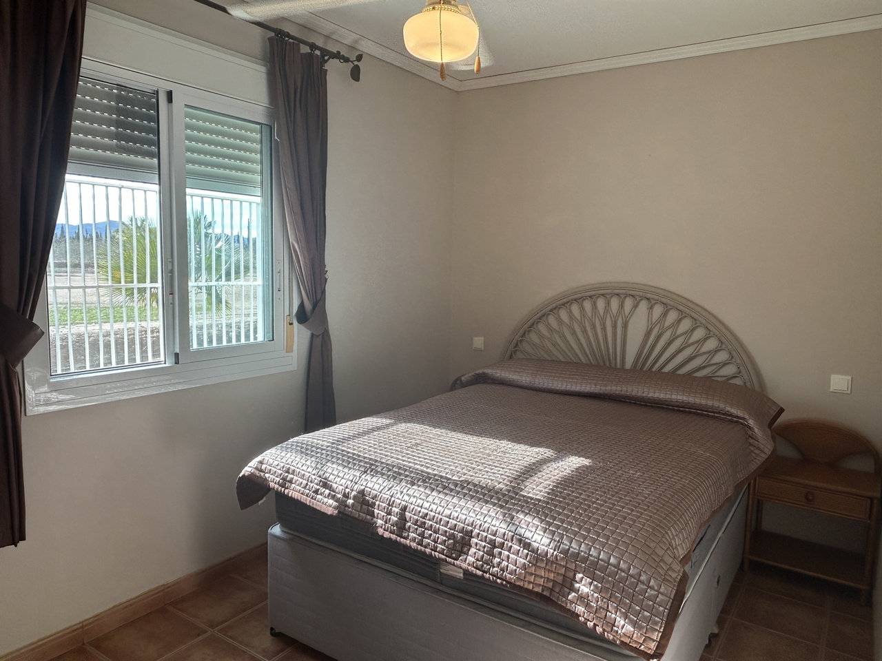 Dining area in bungalow for sale in Las Palas