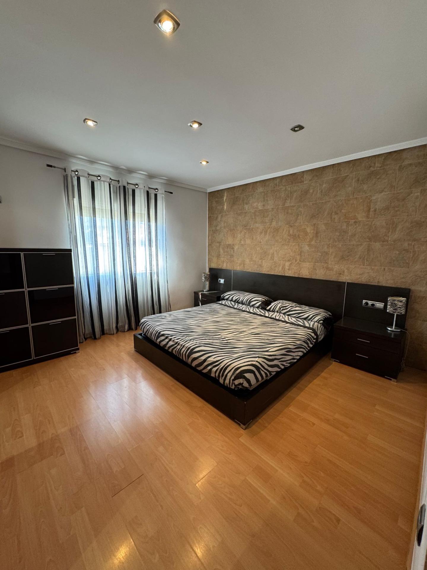Pool area in villa for sale in Torrevieja