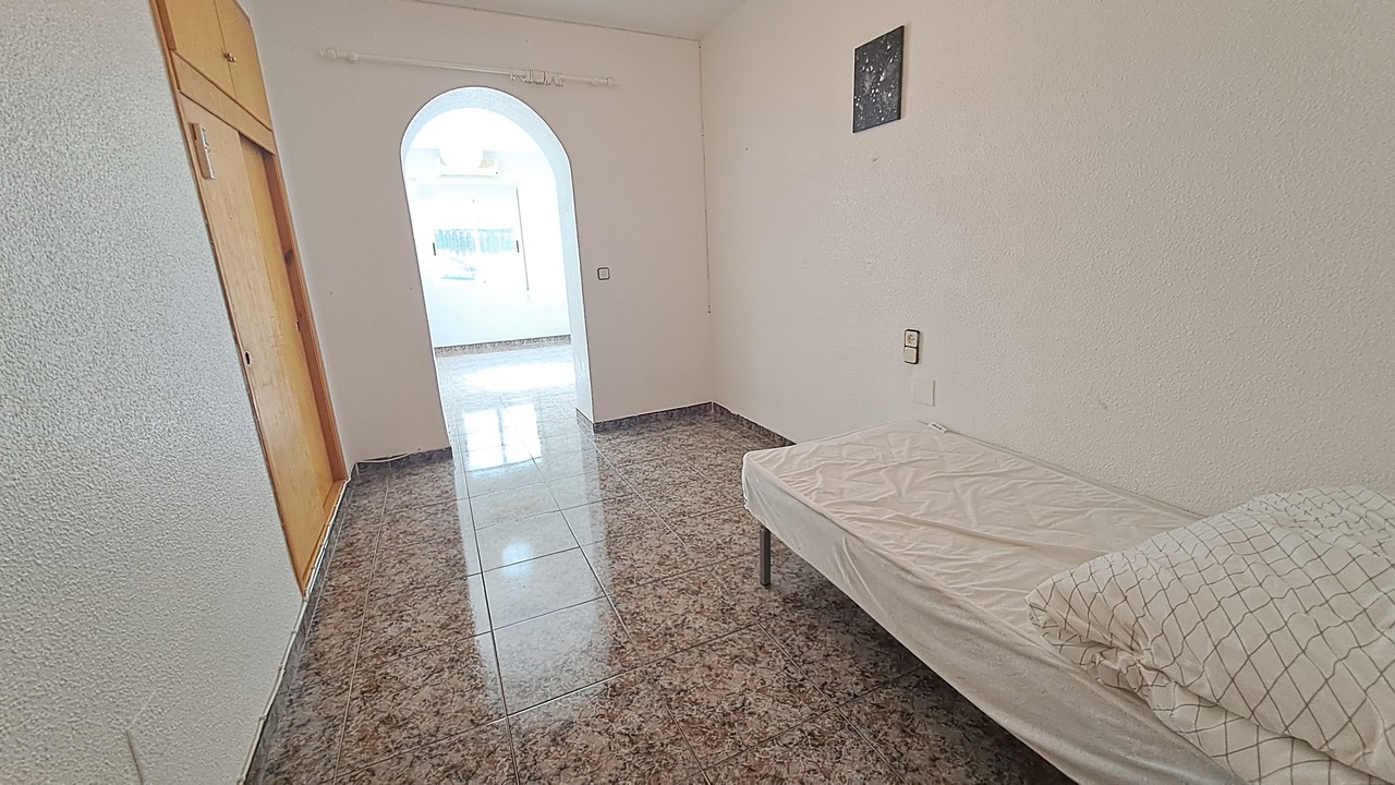 Pool area in villa for sale in Villamartin