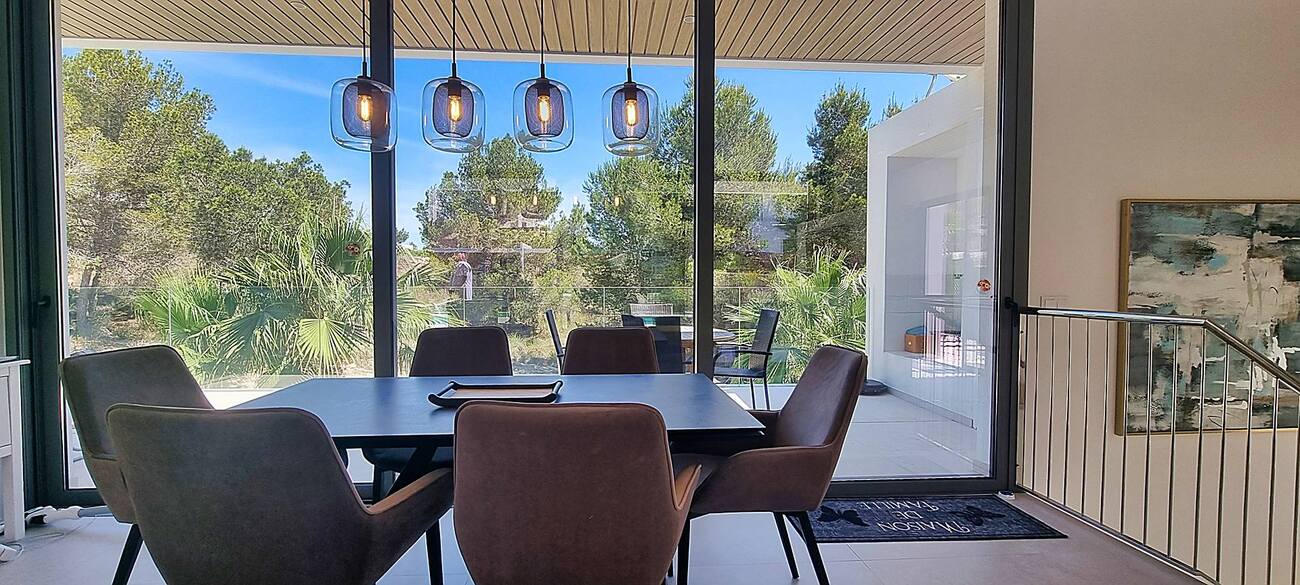 Dining area in villa for sale in Orihuela