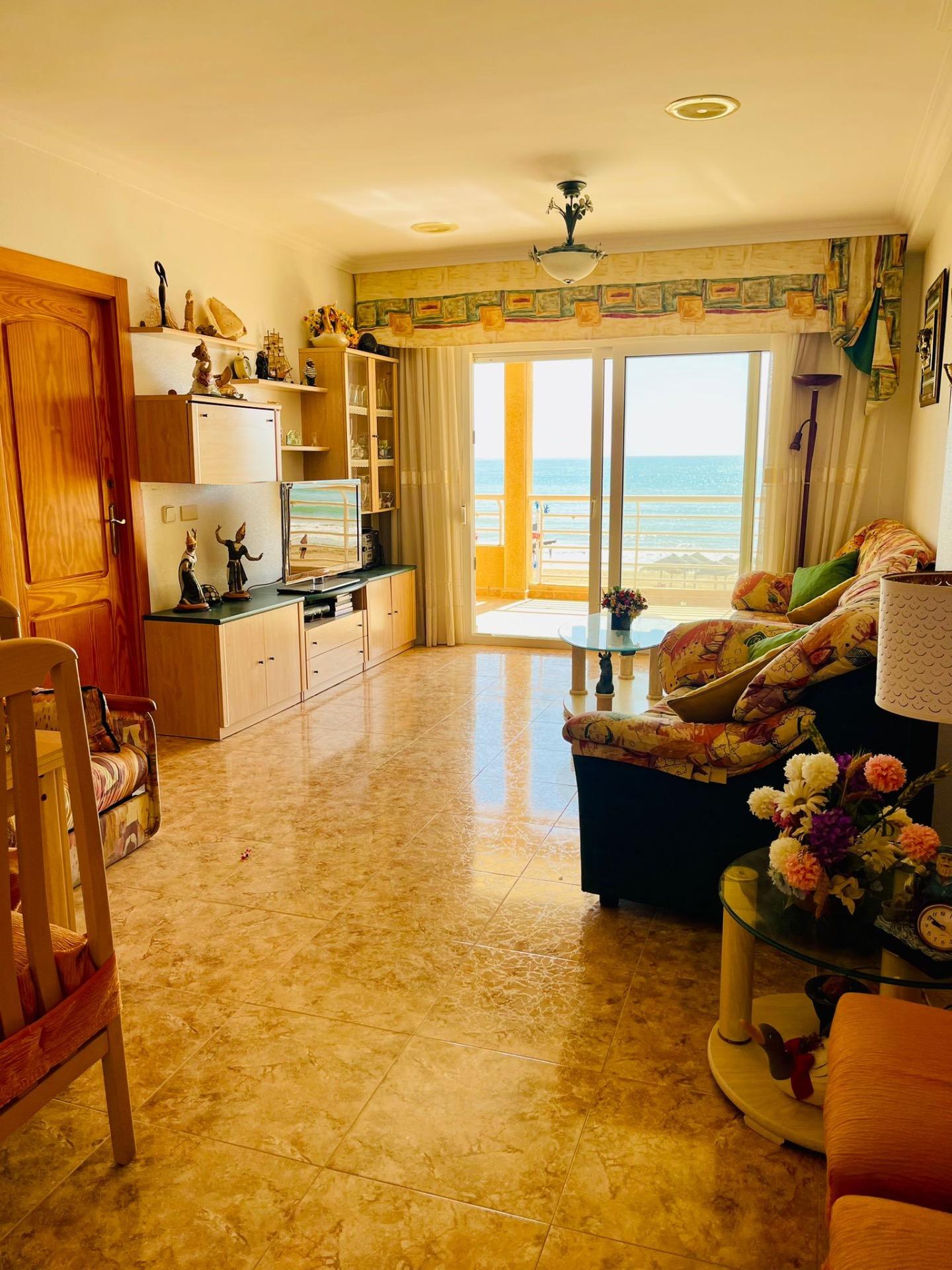 Pool area in apartment for sale in Torrevieja