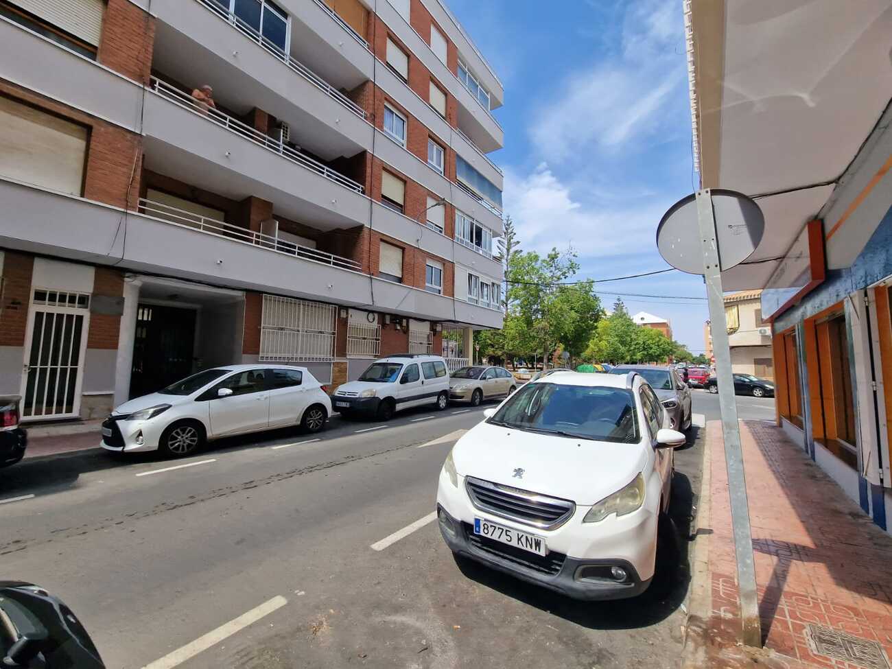 Terrace in apartment for sale in Torrevieja