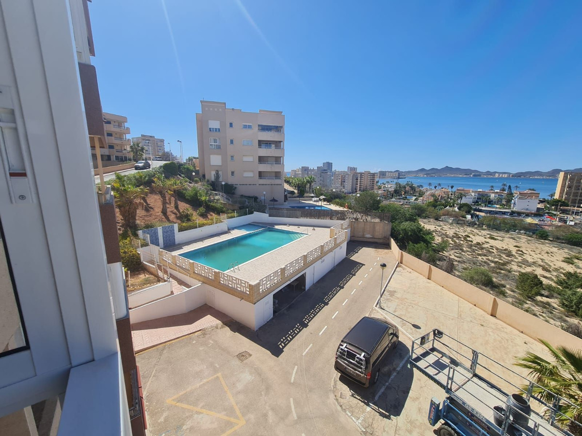Living room in apartment for sale in La Manga