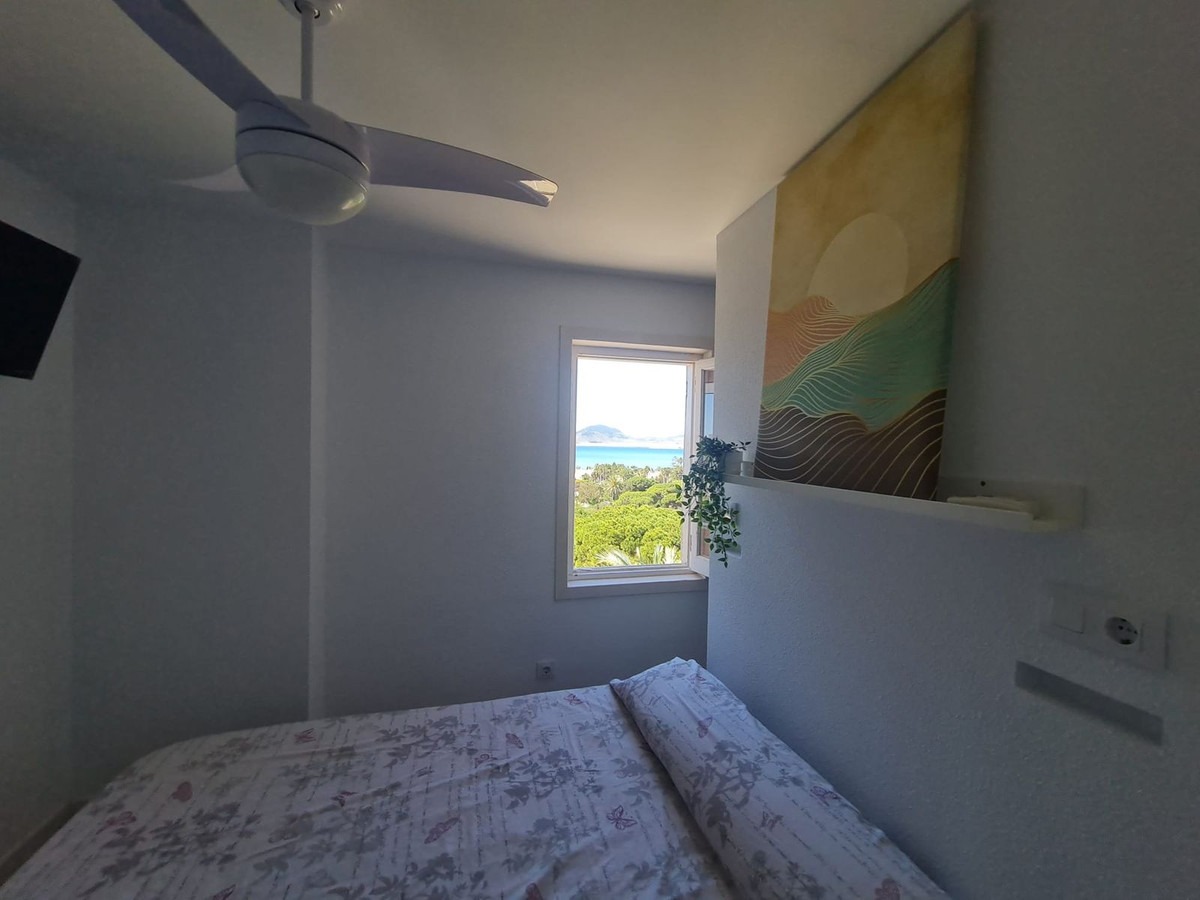 Pool area in apartment for sale in La Manga