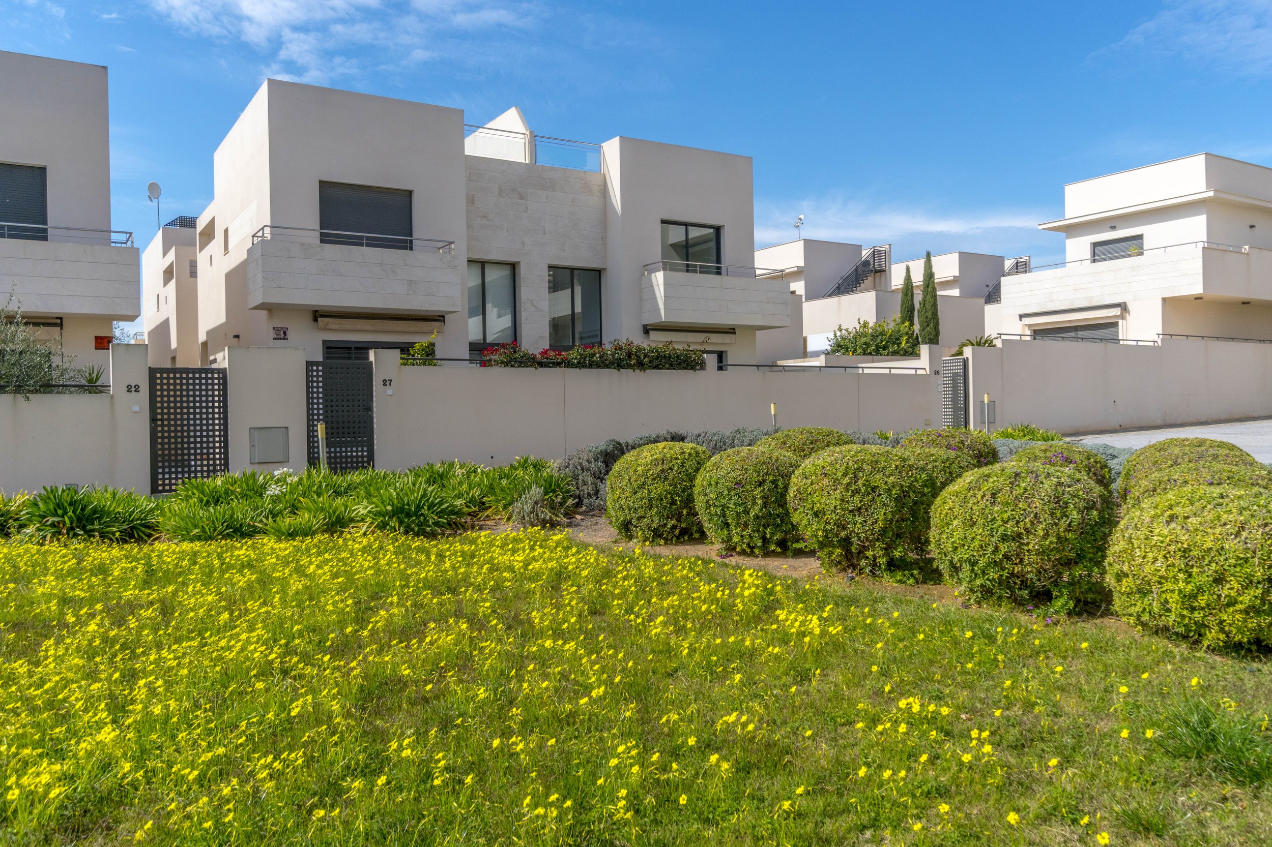 Pool area in apartment for sale in Orihuela