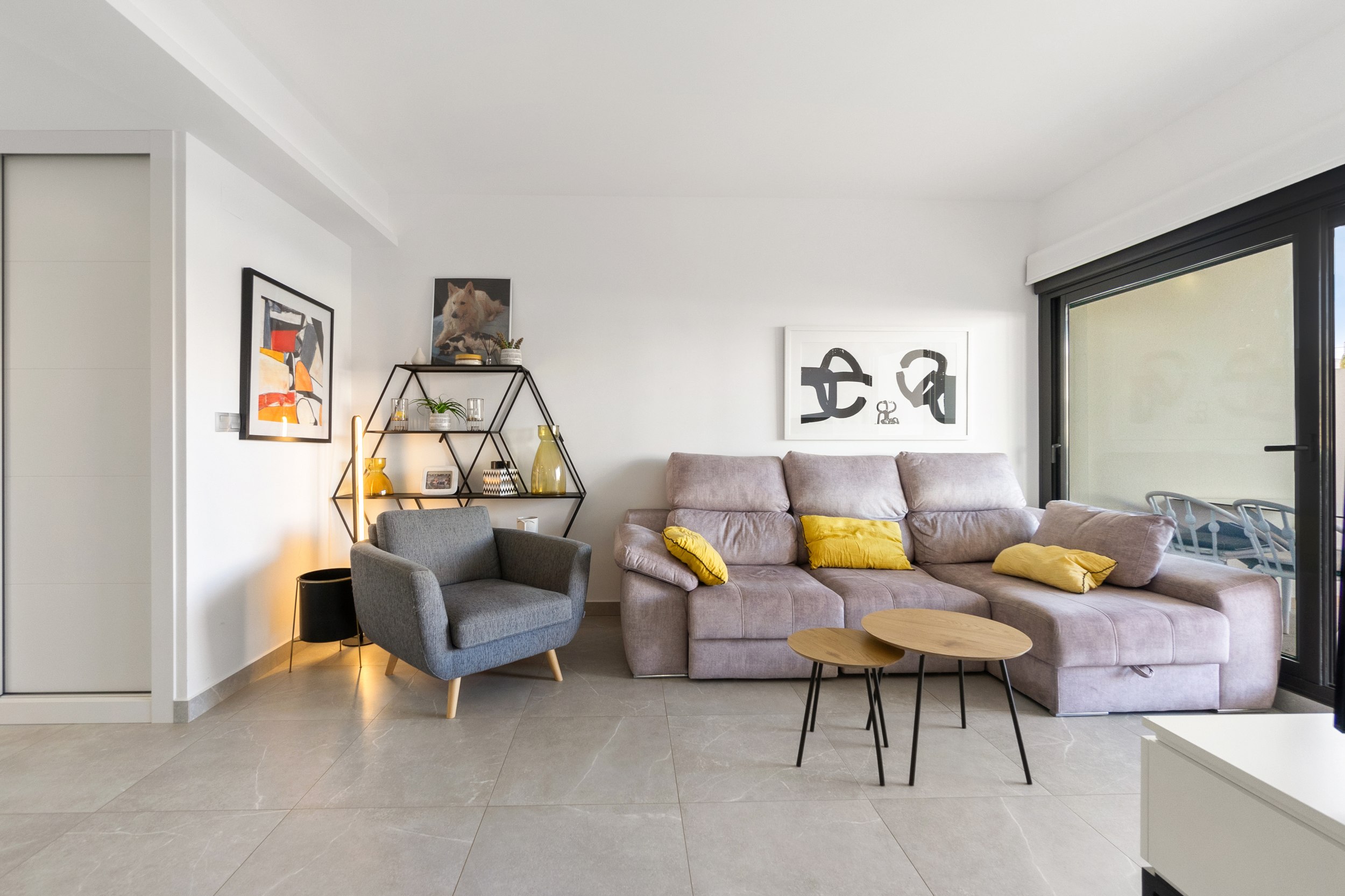 Pool area in apartment for sale in Orihuela
