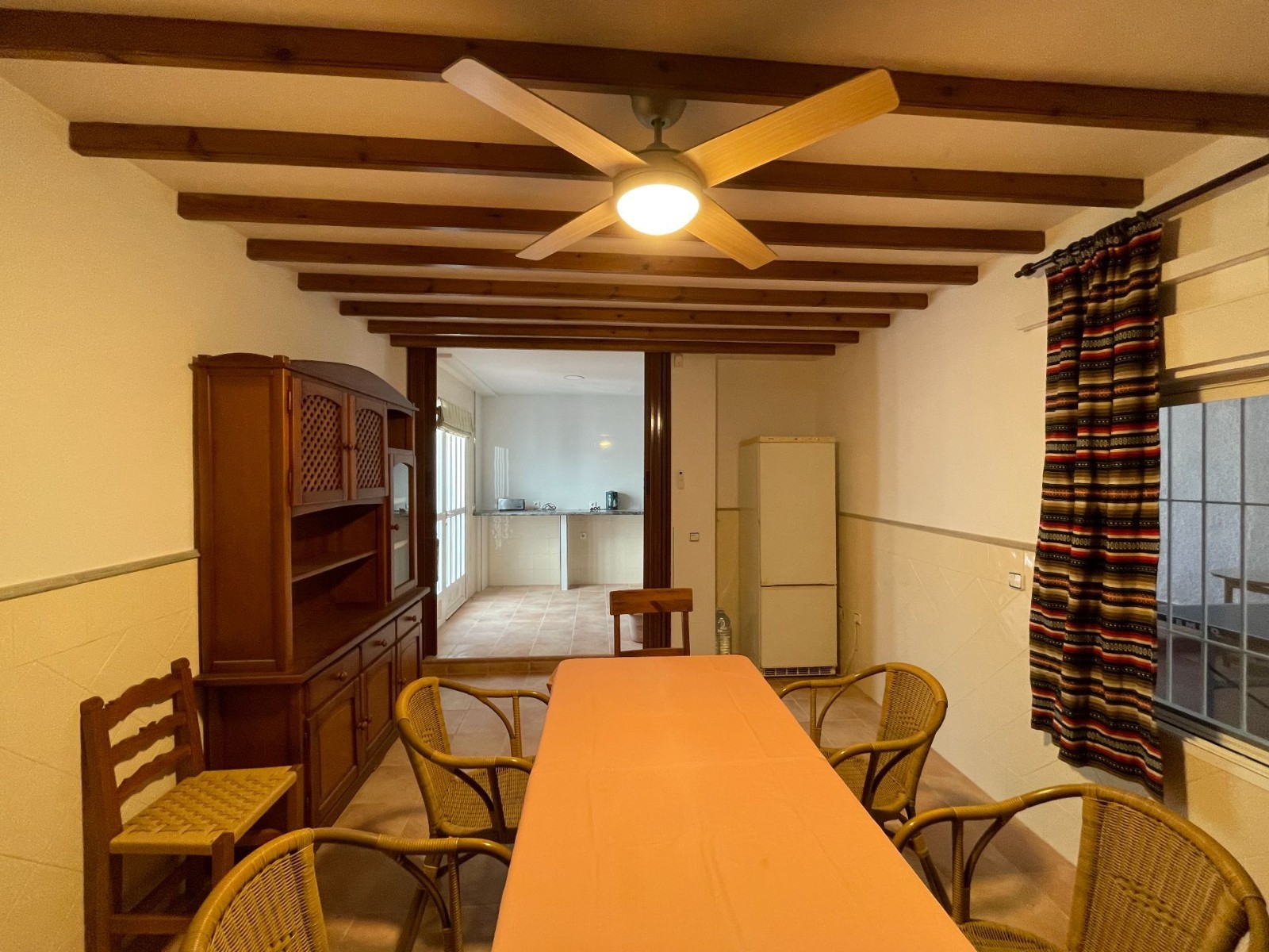 Master bedroom in villa for sale in Murcia