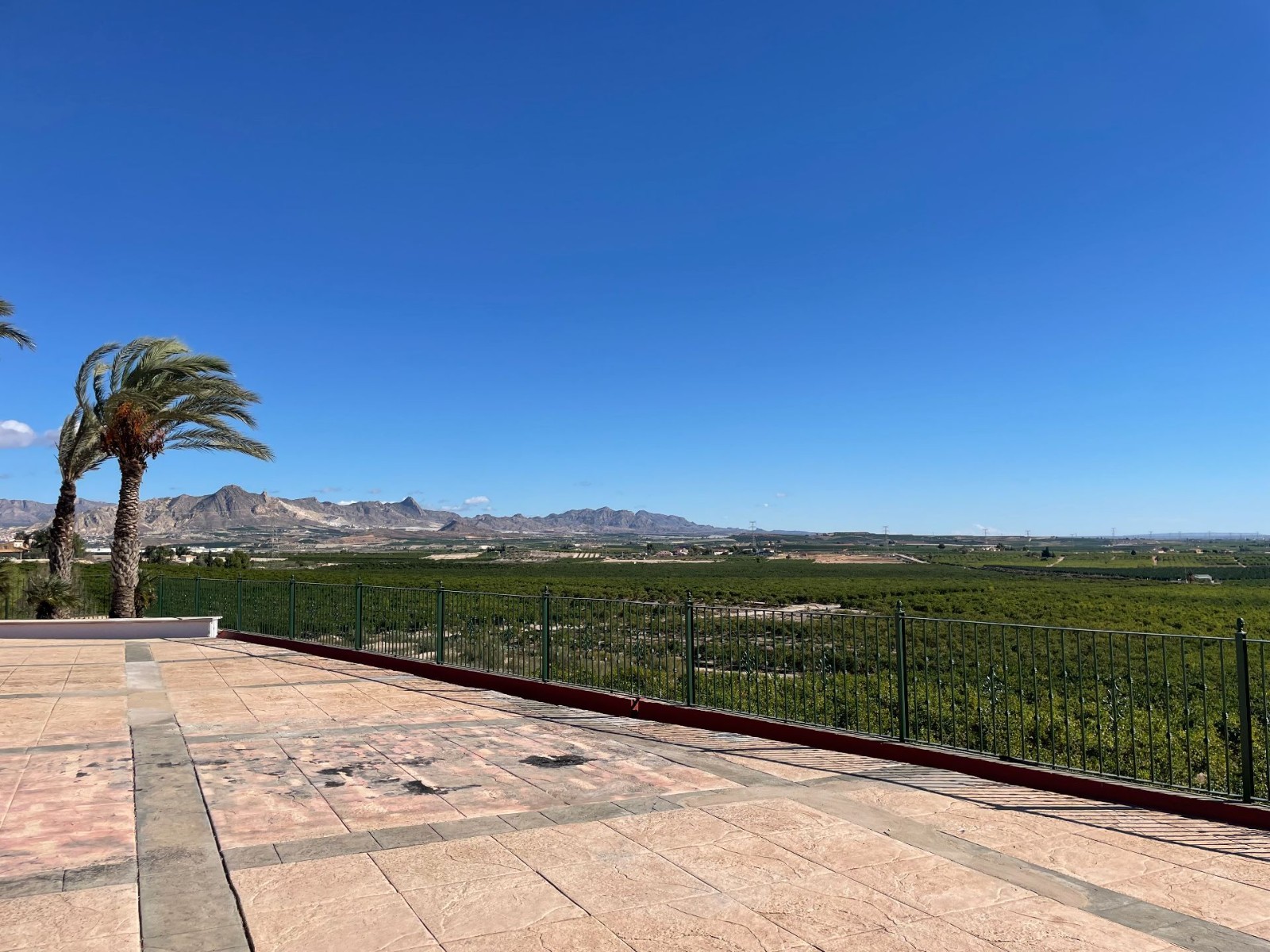 Garden in villa for sale in Murcia
