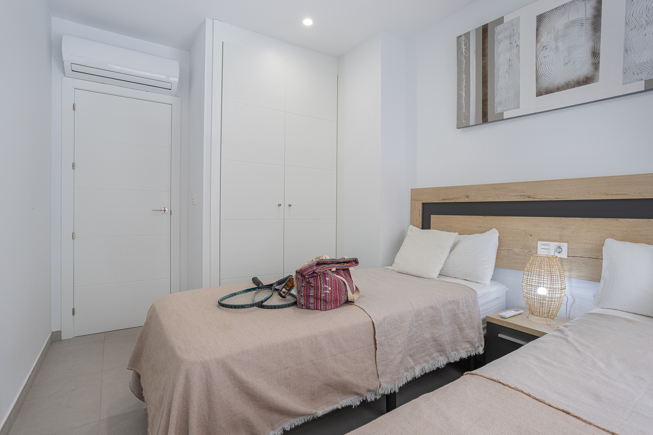 Master bedroom in apartment for sale in San Pedro del Pinatar