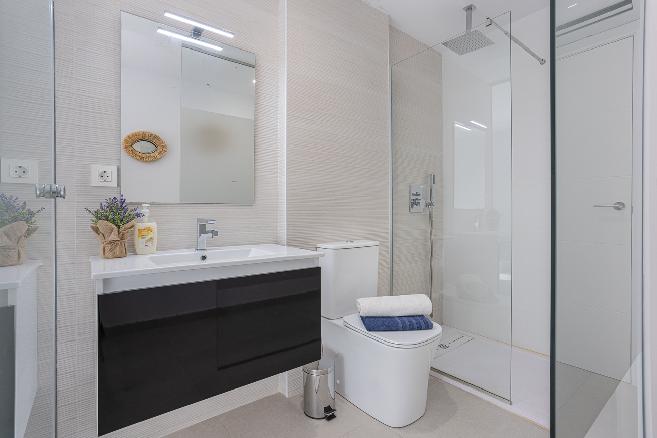 Pool area in apartment for sale in San Pedro del Pinatar