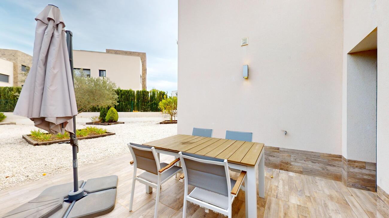 Terrace in villa for sale in Playa Honda