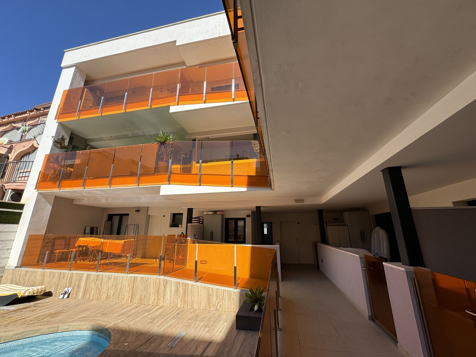 Terrace in apartment for sale in Torrevieja