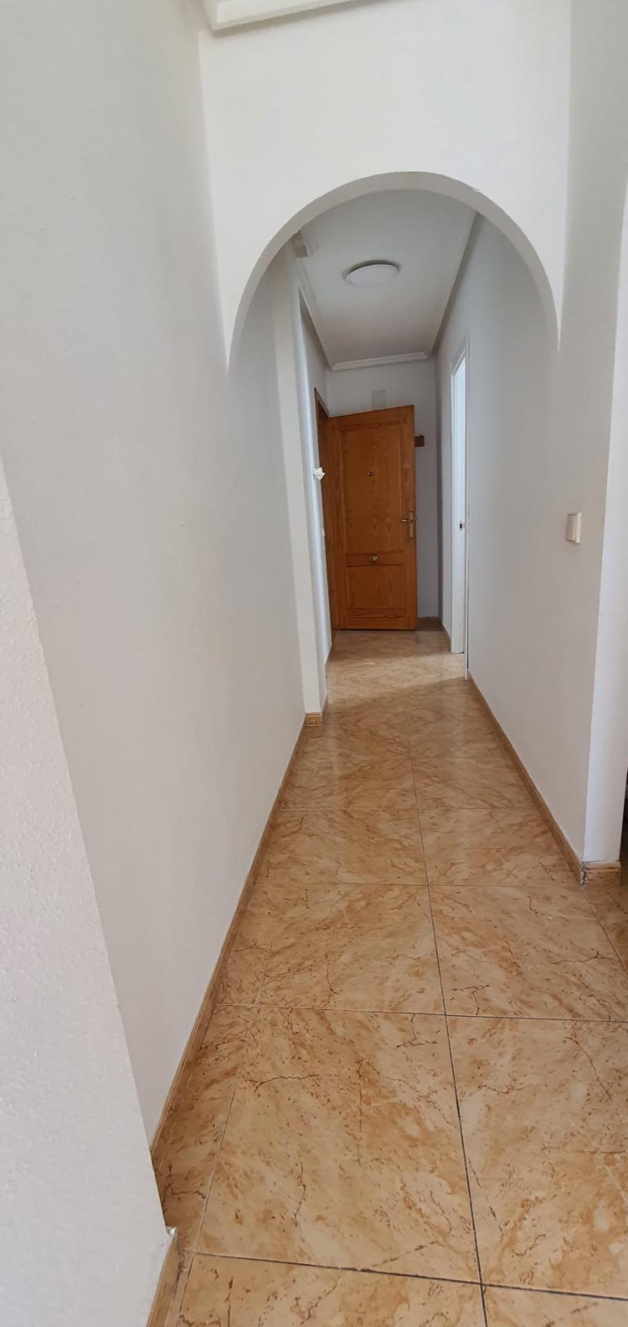 Pool area in penthouse for sale in Torrevieja