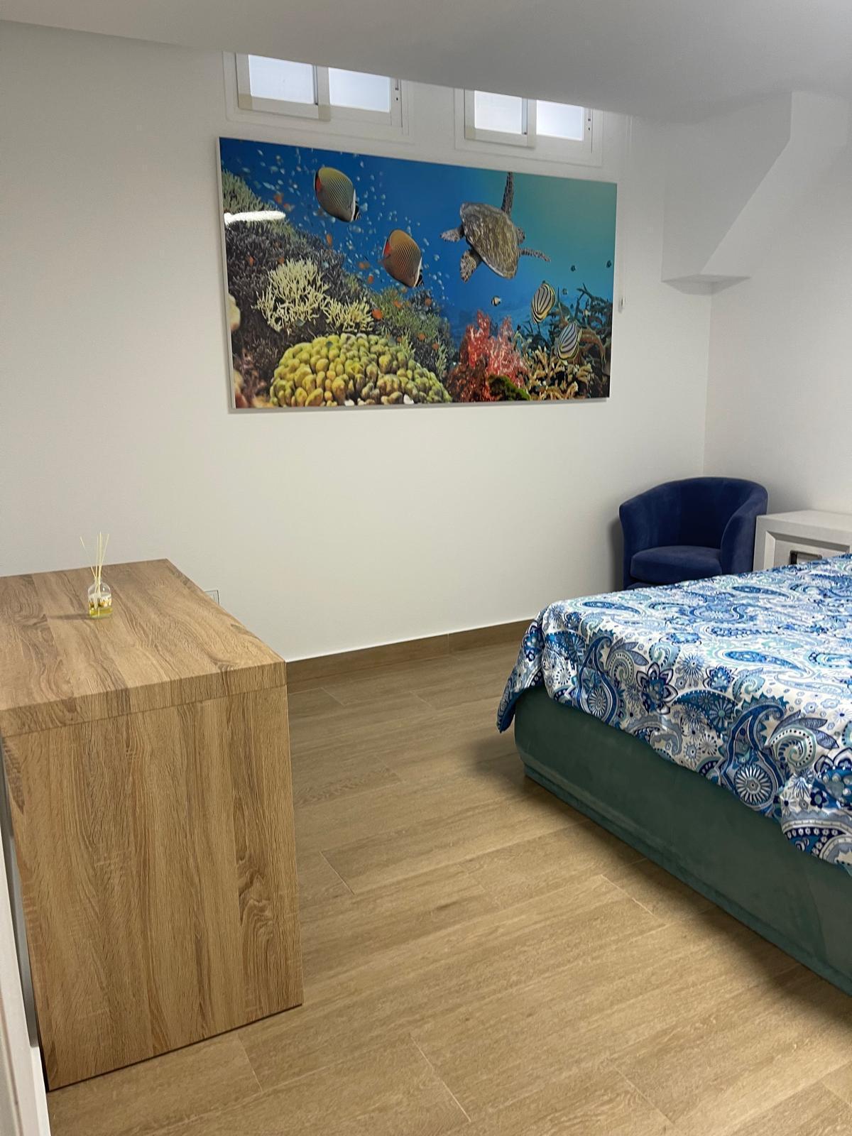Master bedroom in villa for sale in San Miguel de Salinas