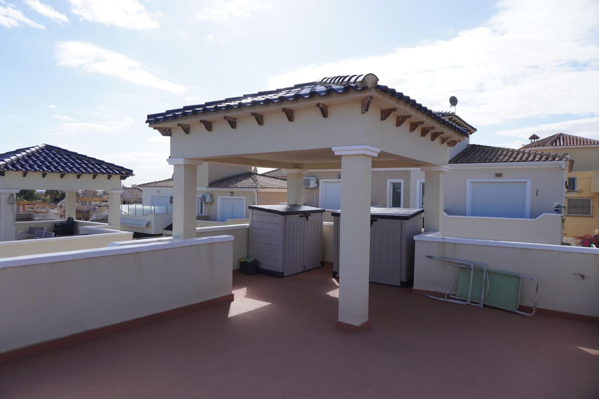 Terrace in villa for sale in San Miguel de Salinas