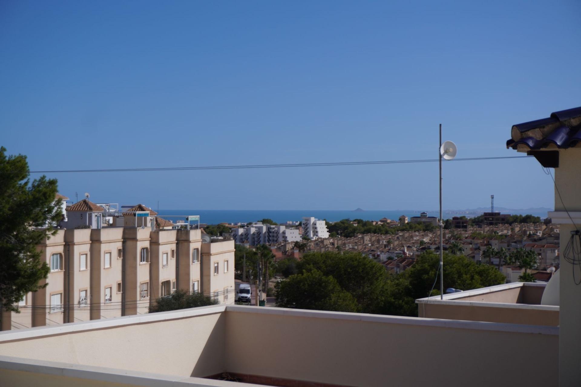 Pool area in villa for sale in San Miguel de Salinas
