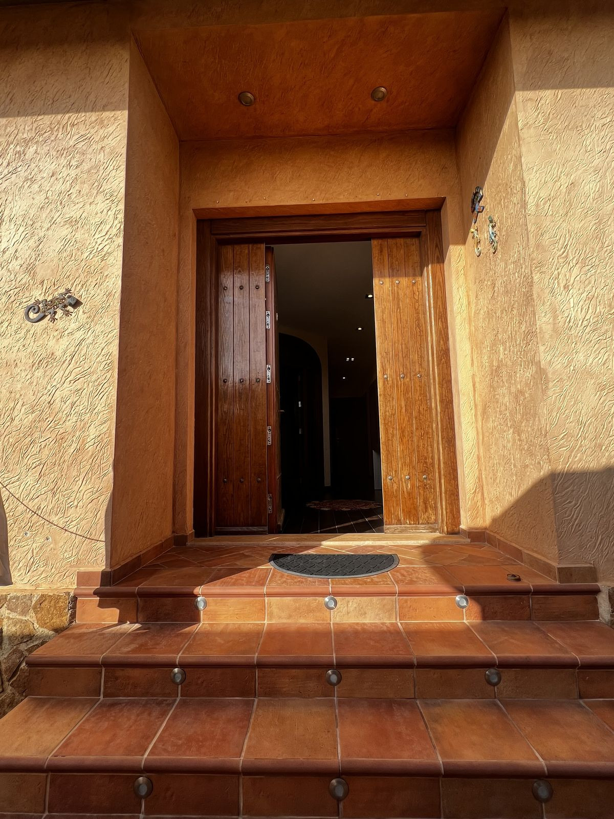 Living room in villa for sale in San Javier