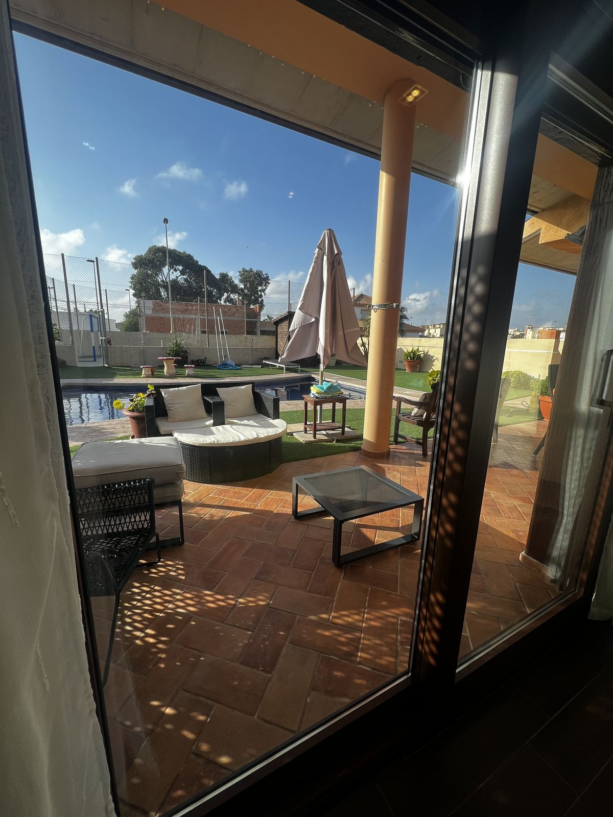 Dining area in villa for sale in San Javier