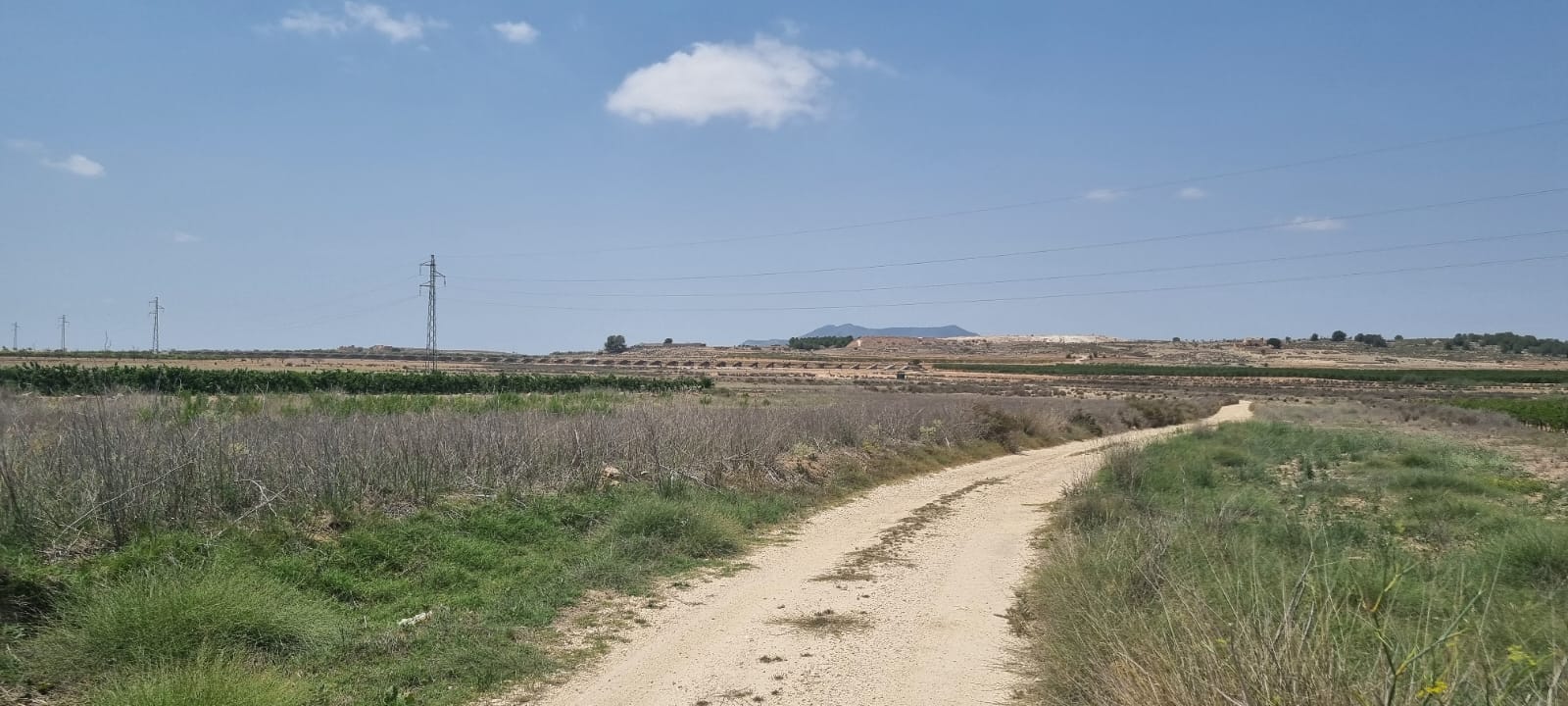 Lovely plot located approximately 5 minutes from the town of Pinoso offering beautiful views over th