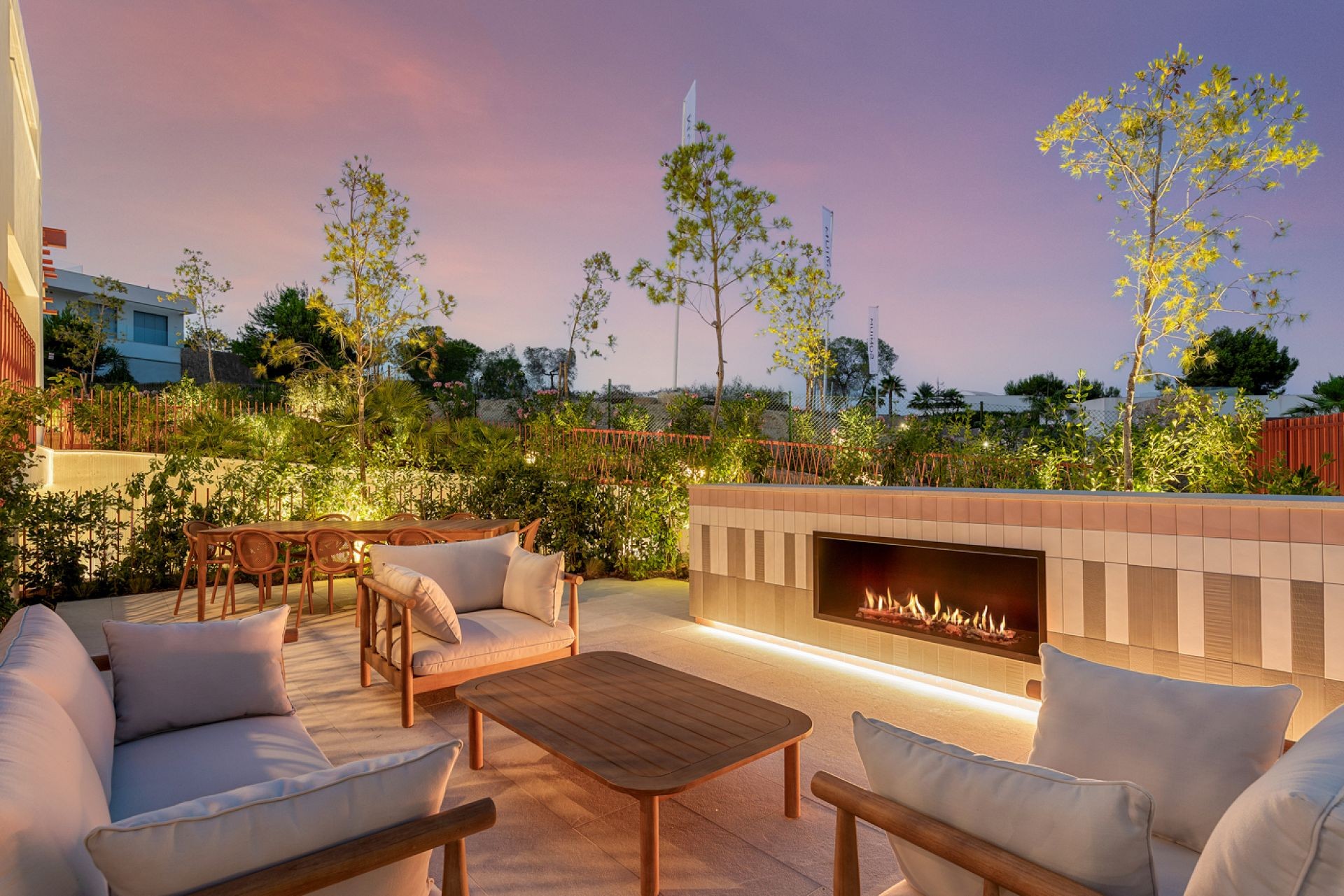 Living room in villa for sale in Orihuela Costa