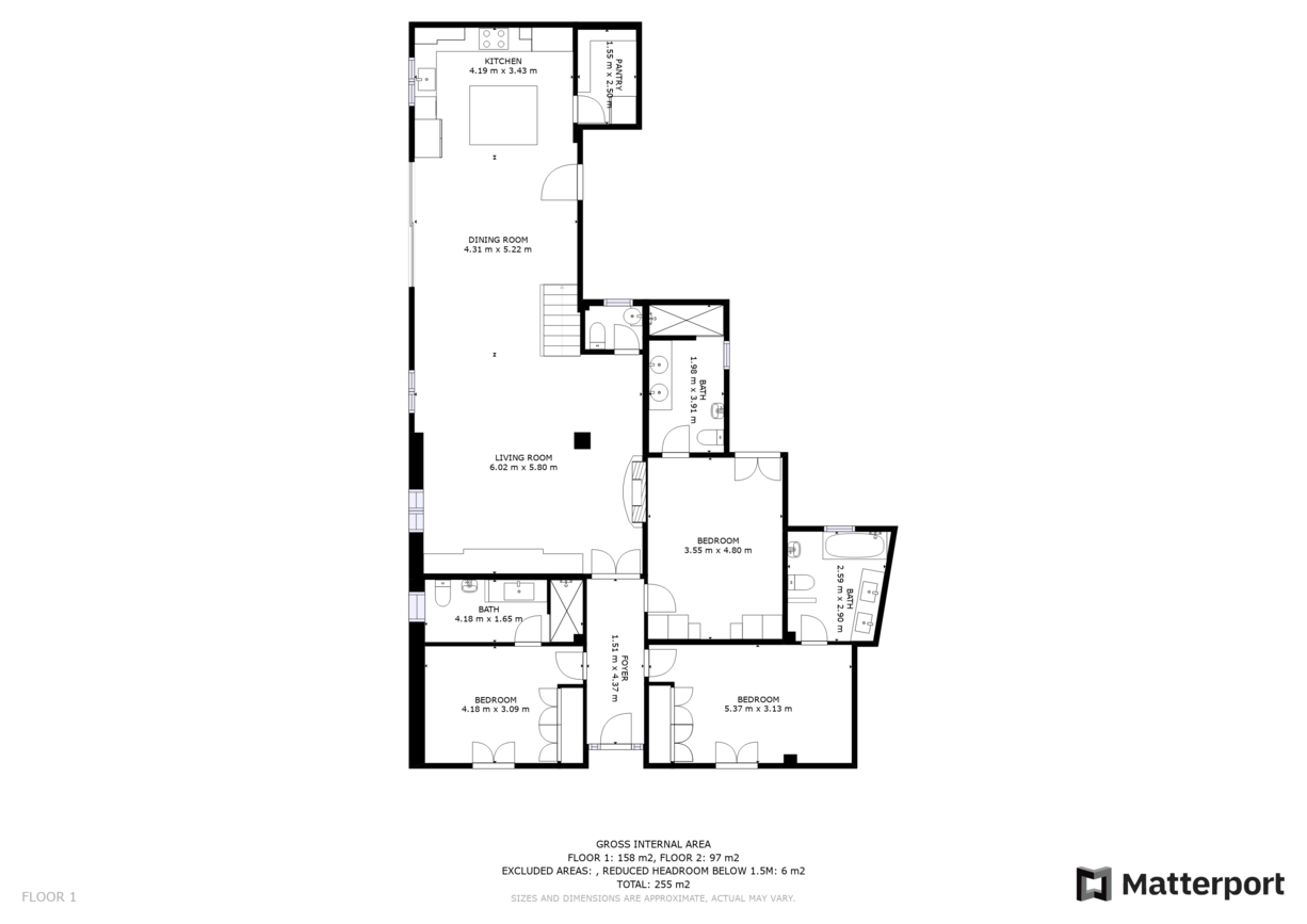 Exterior view in villa for sale in Almoradi