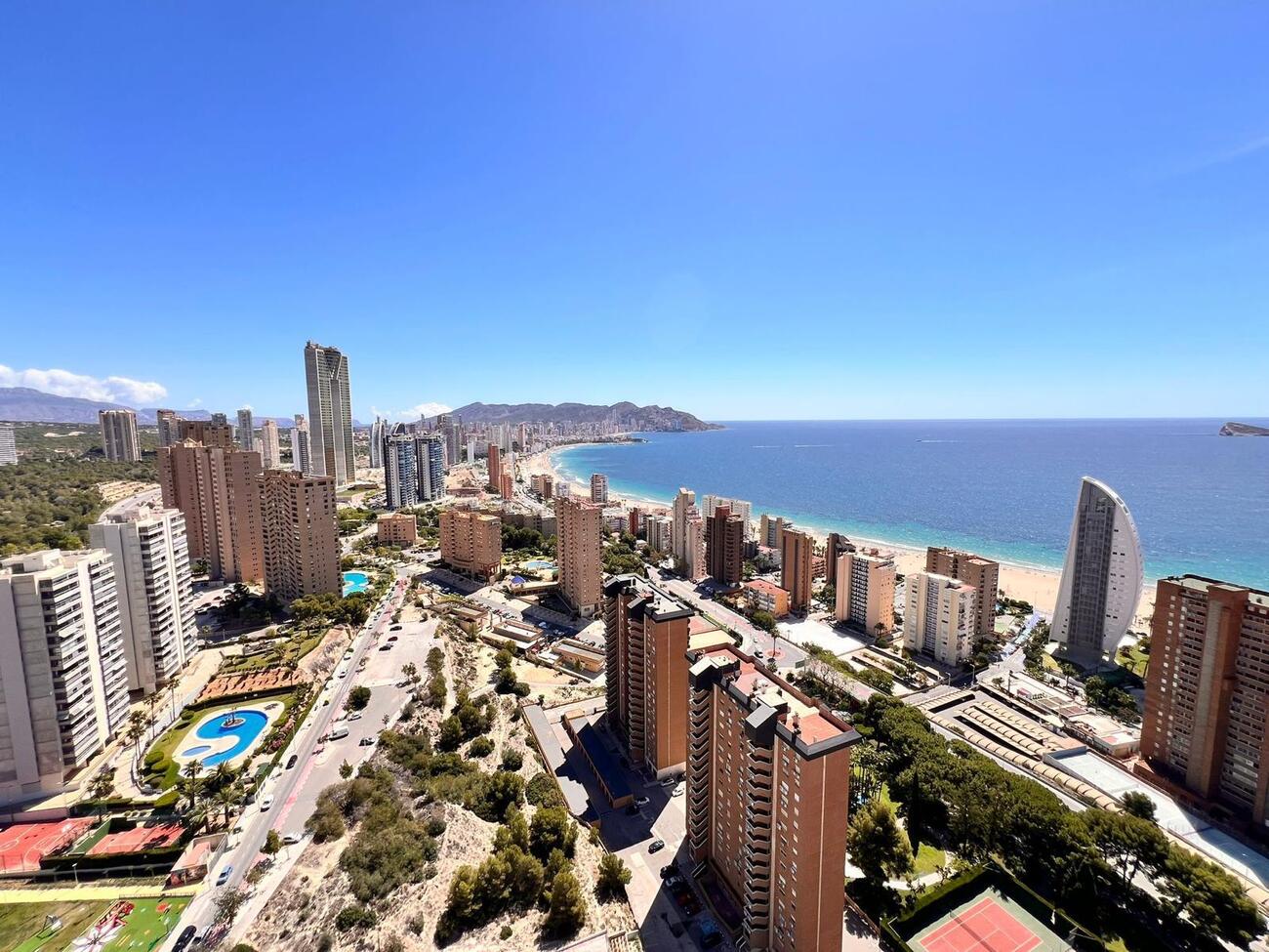 Garden in apartment for sale in Benidorm
