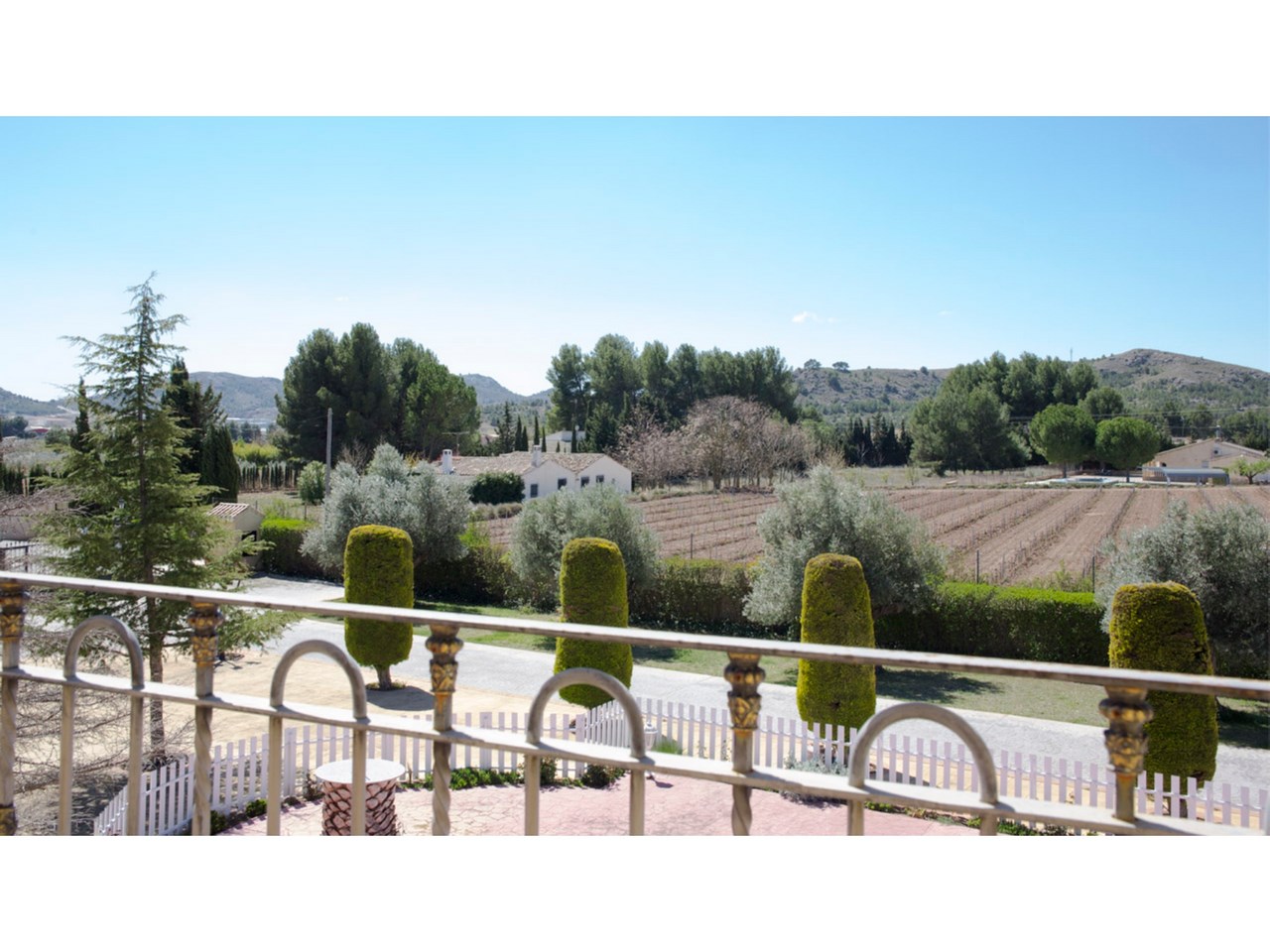 Garden in villa for sale in Yecla