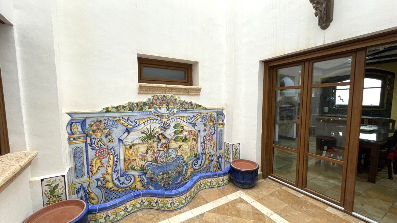 Pool area in terraced for sale in Torrevieja