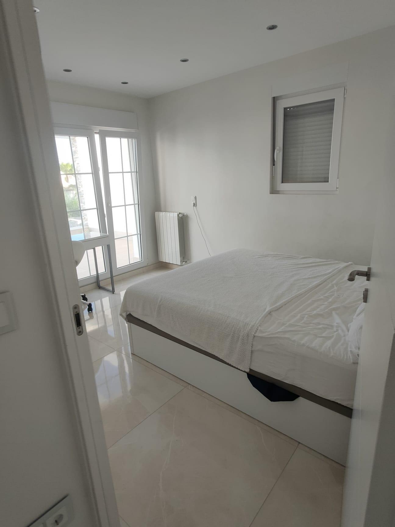 Pool area in villa for sale in Orihuela Costa