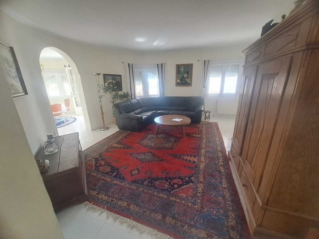 Pool area in villa for sale in Ciudad Quesada